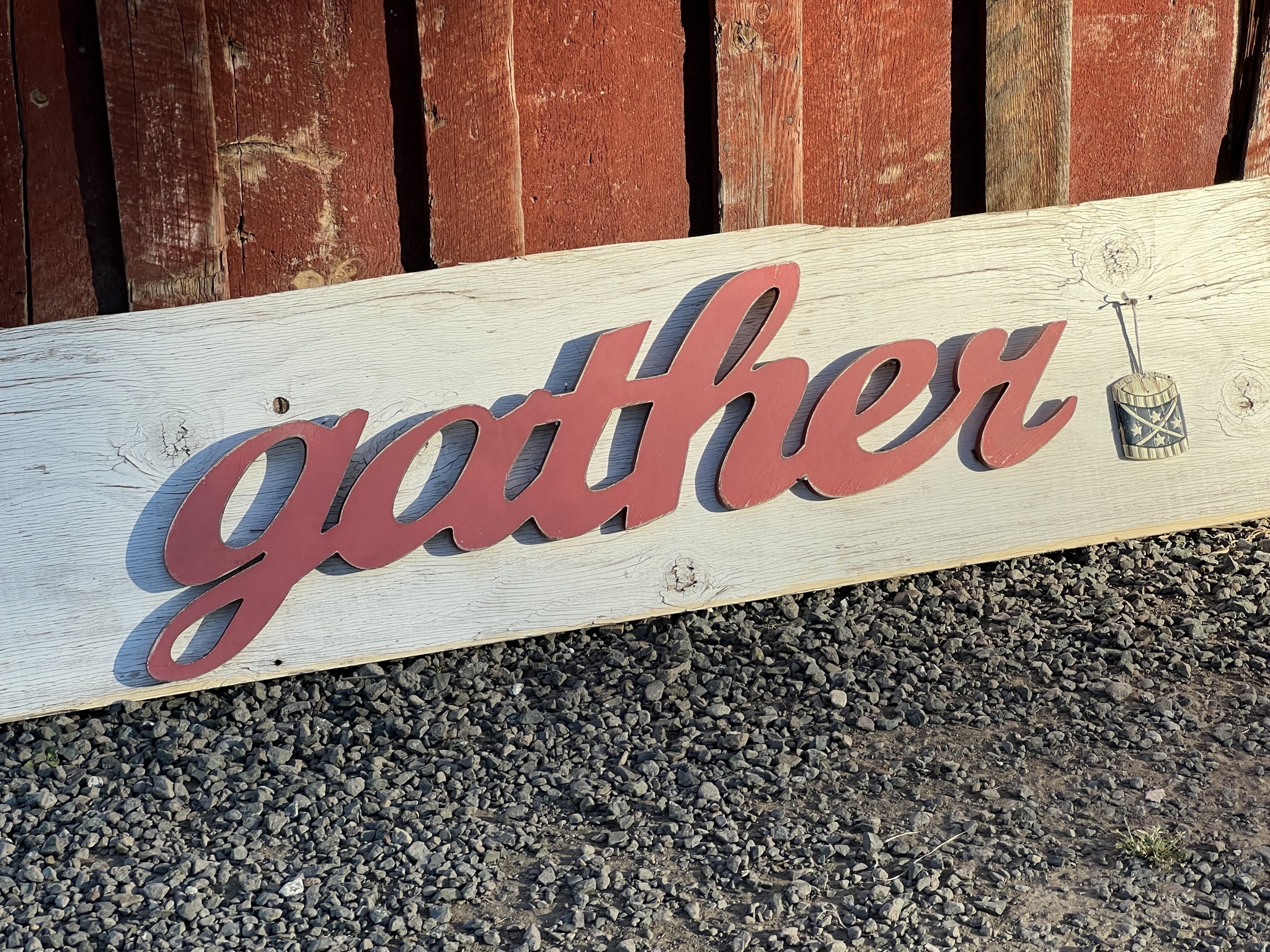 Gather sign