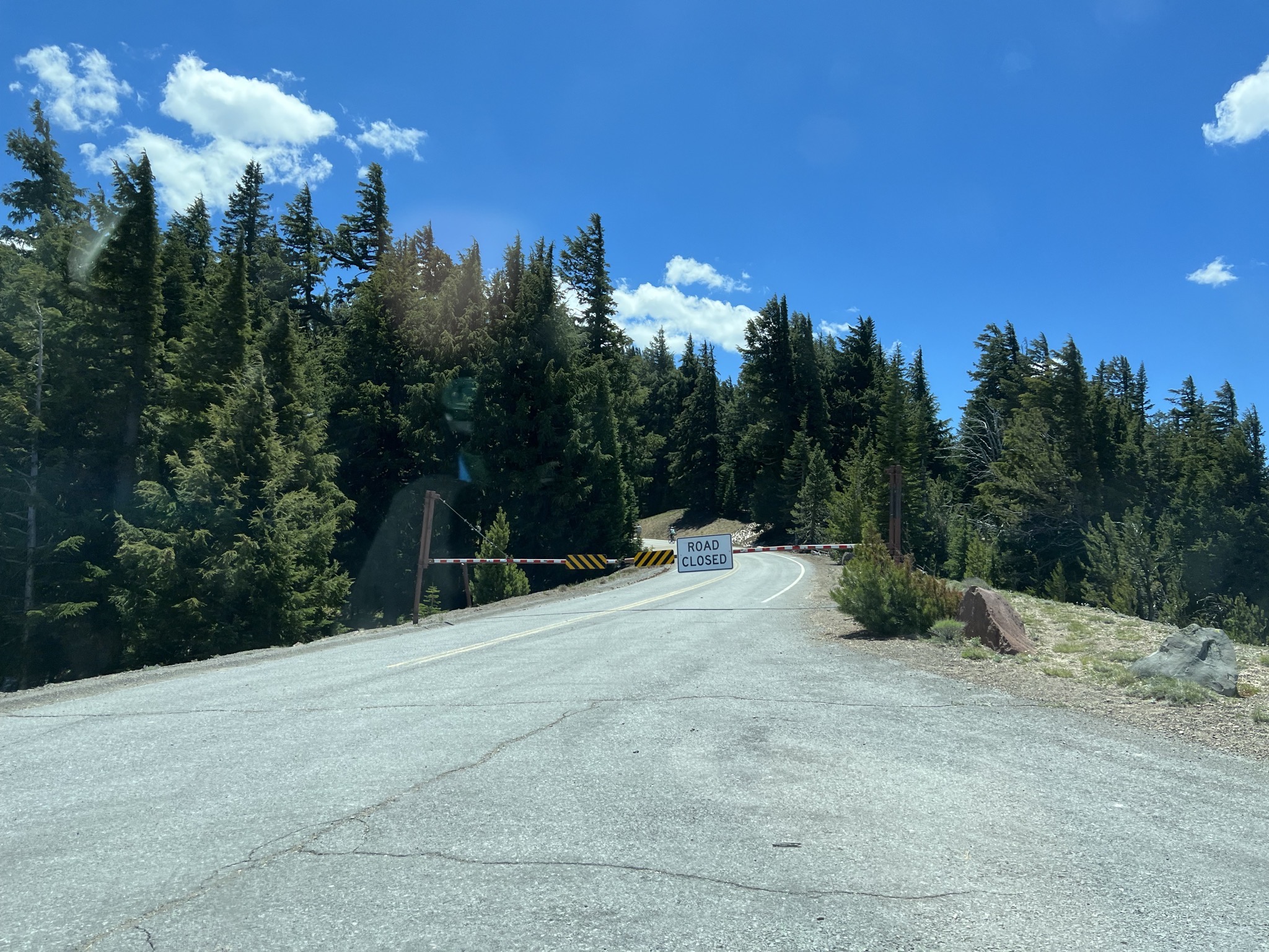 Road closed