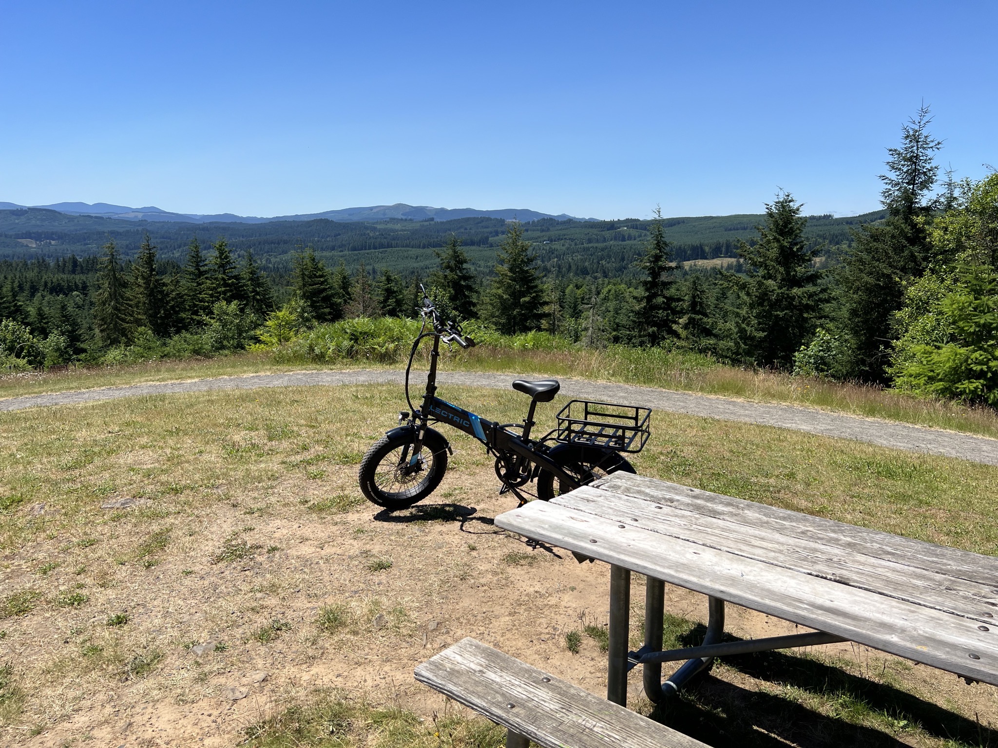 View and bike