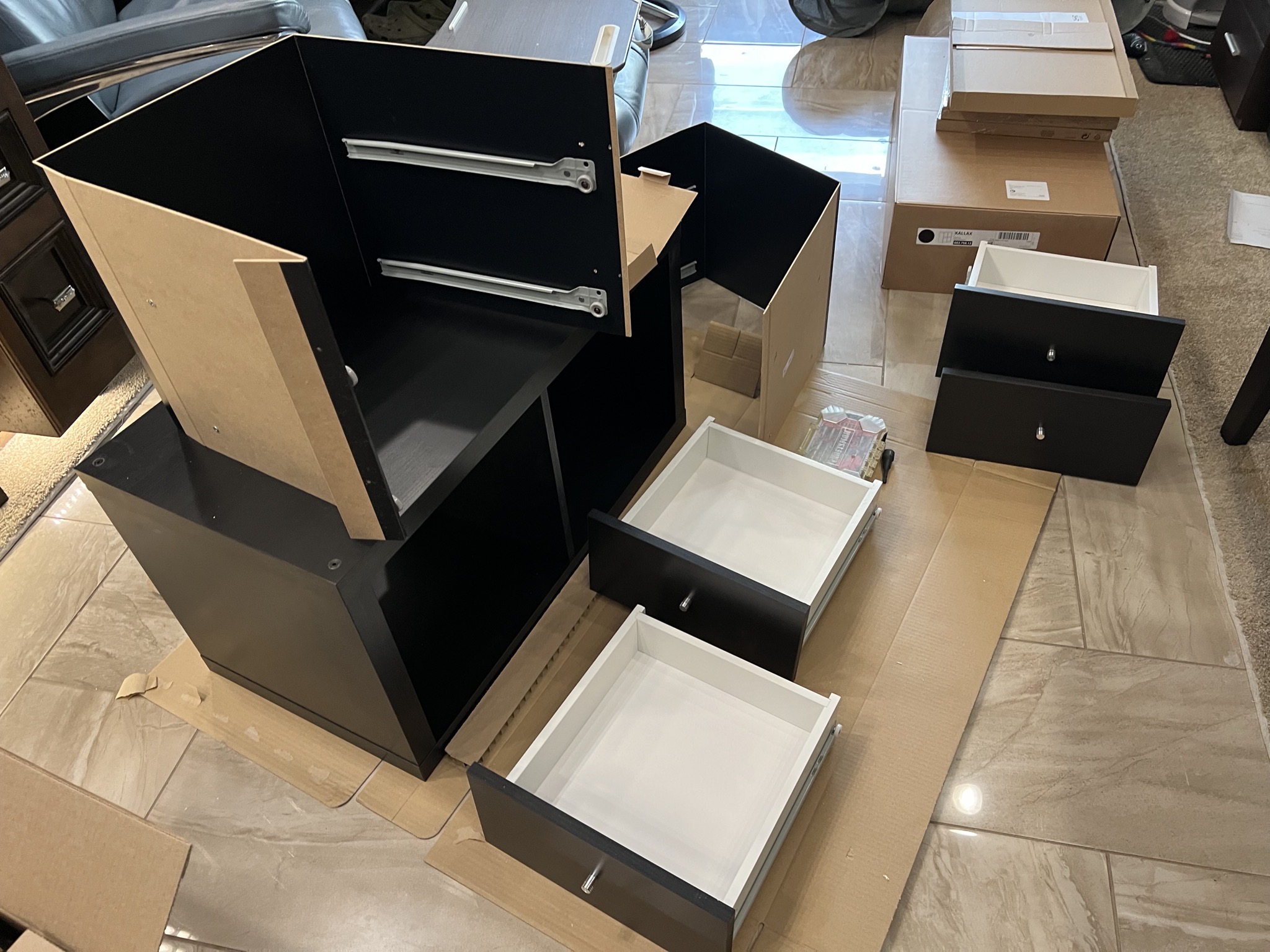 IKEA KALLAX drawers