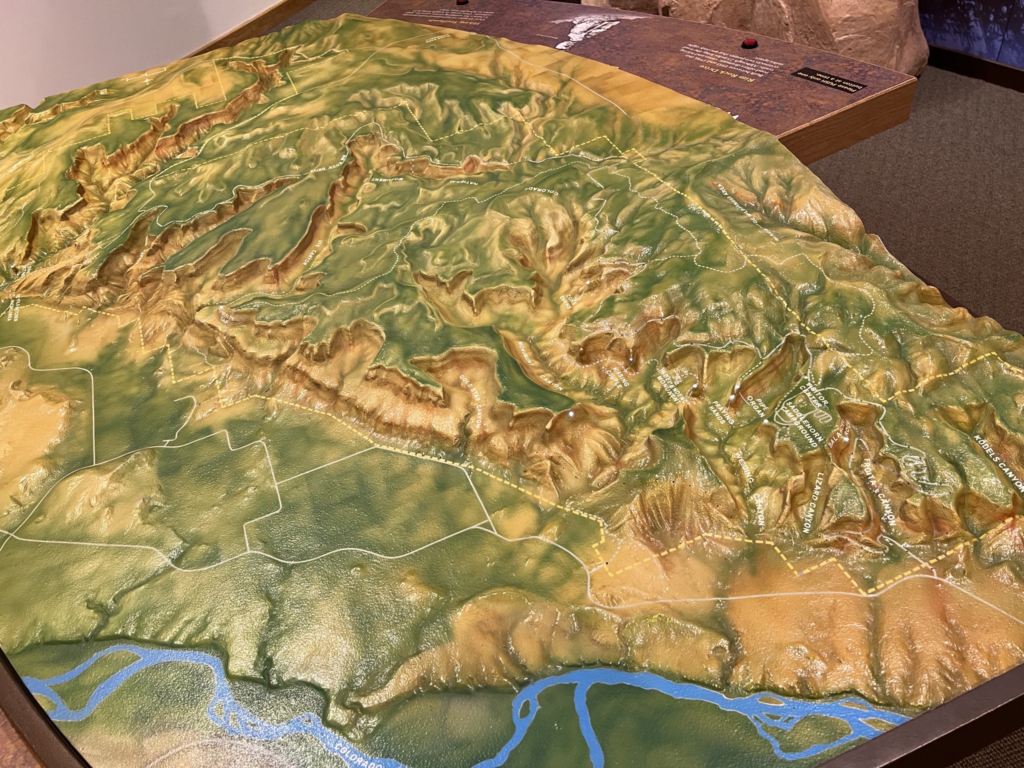 Relief map