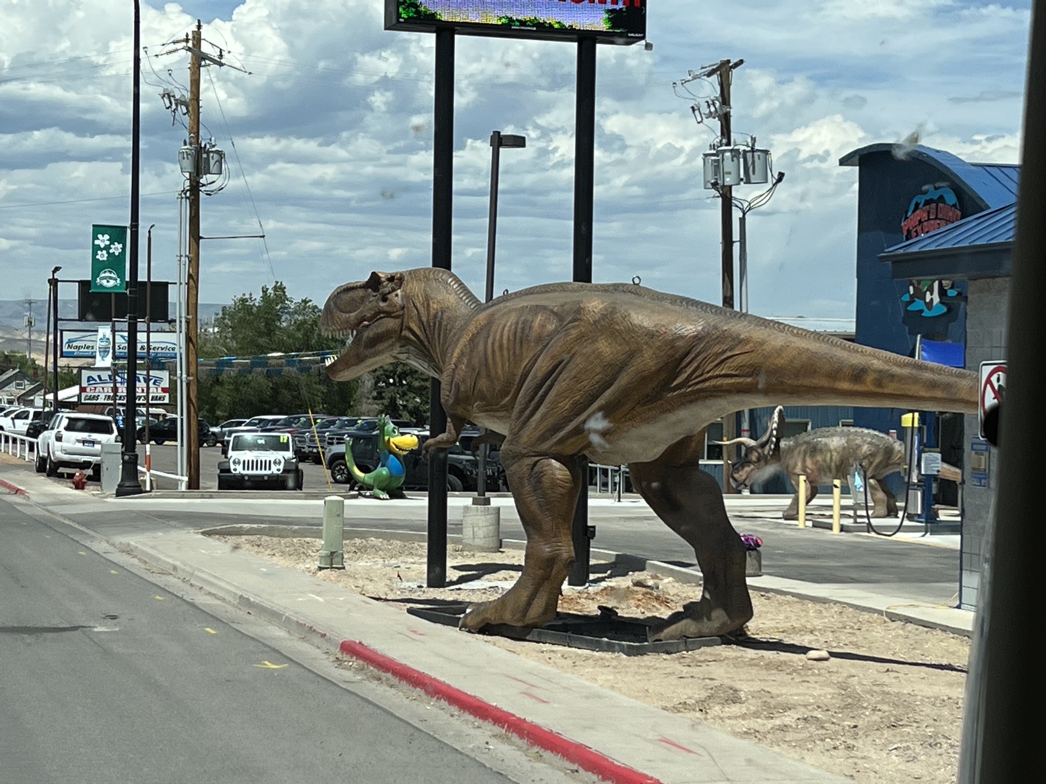 Dinosaurs in Vernal