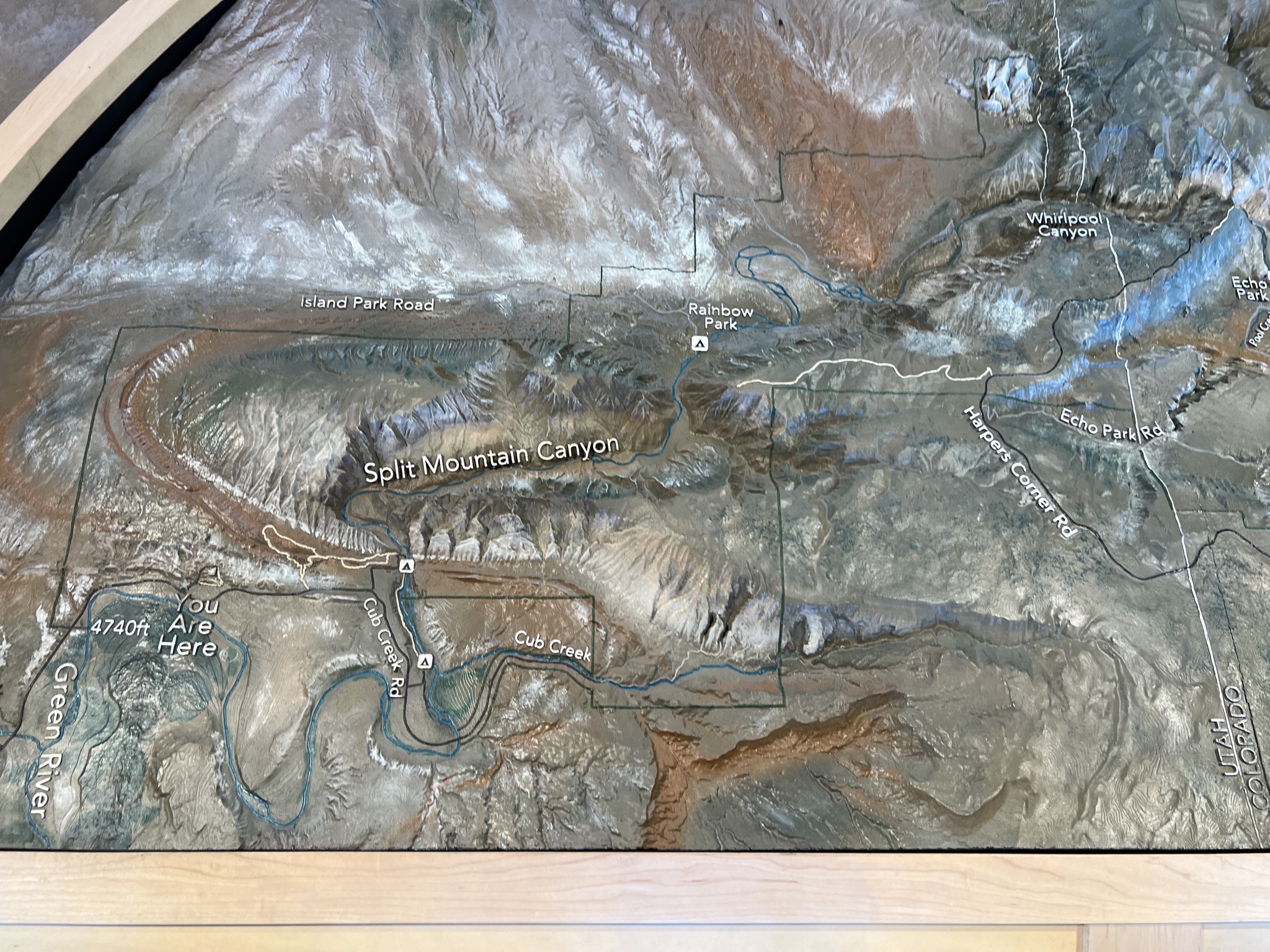 Relief map