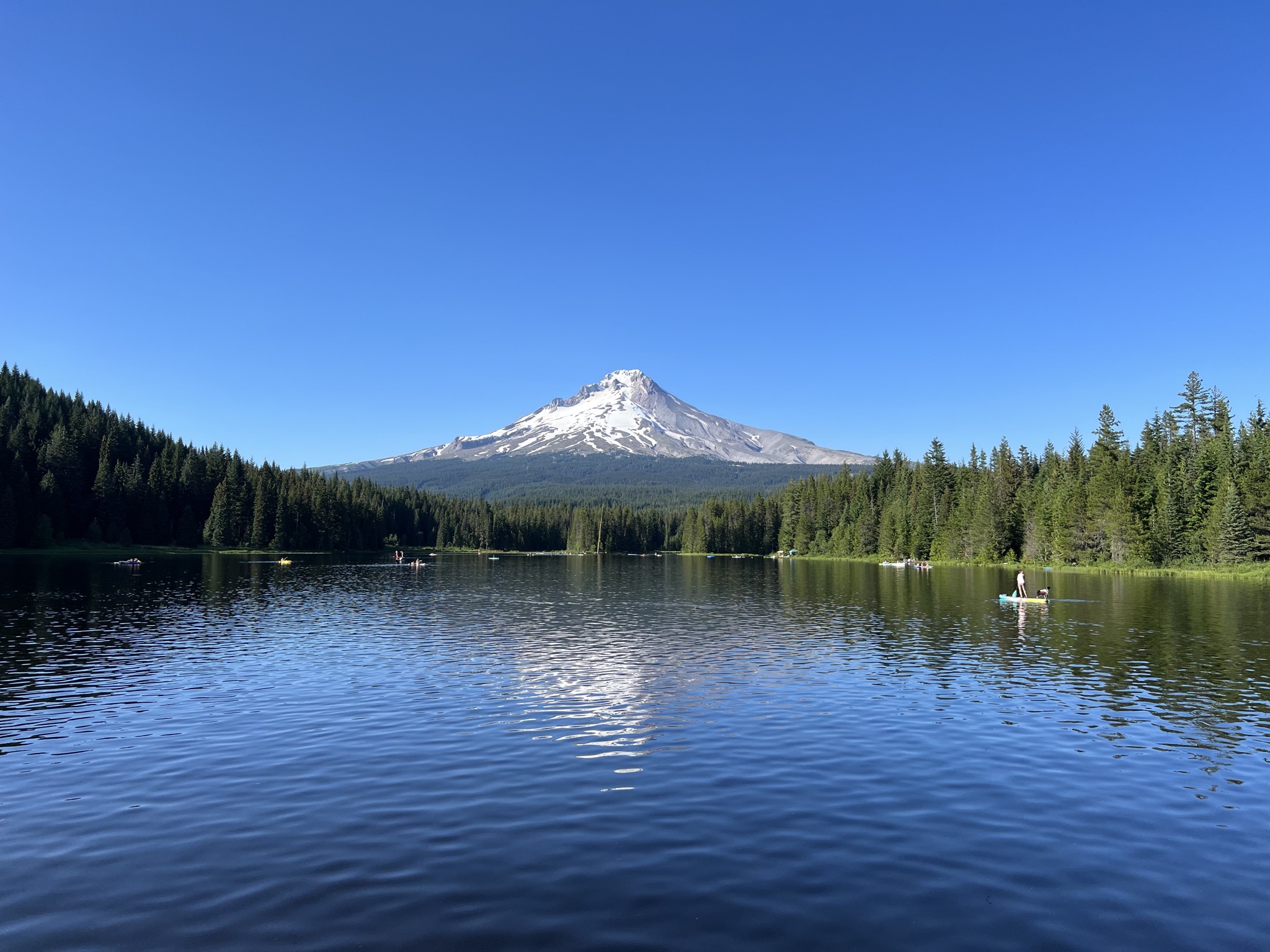 Trillium Lake and Mount Hood