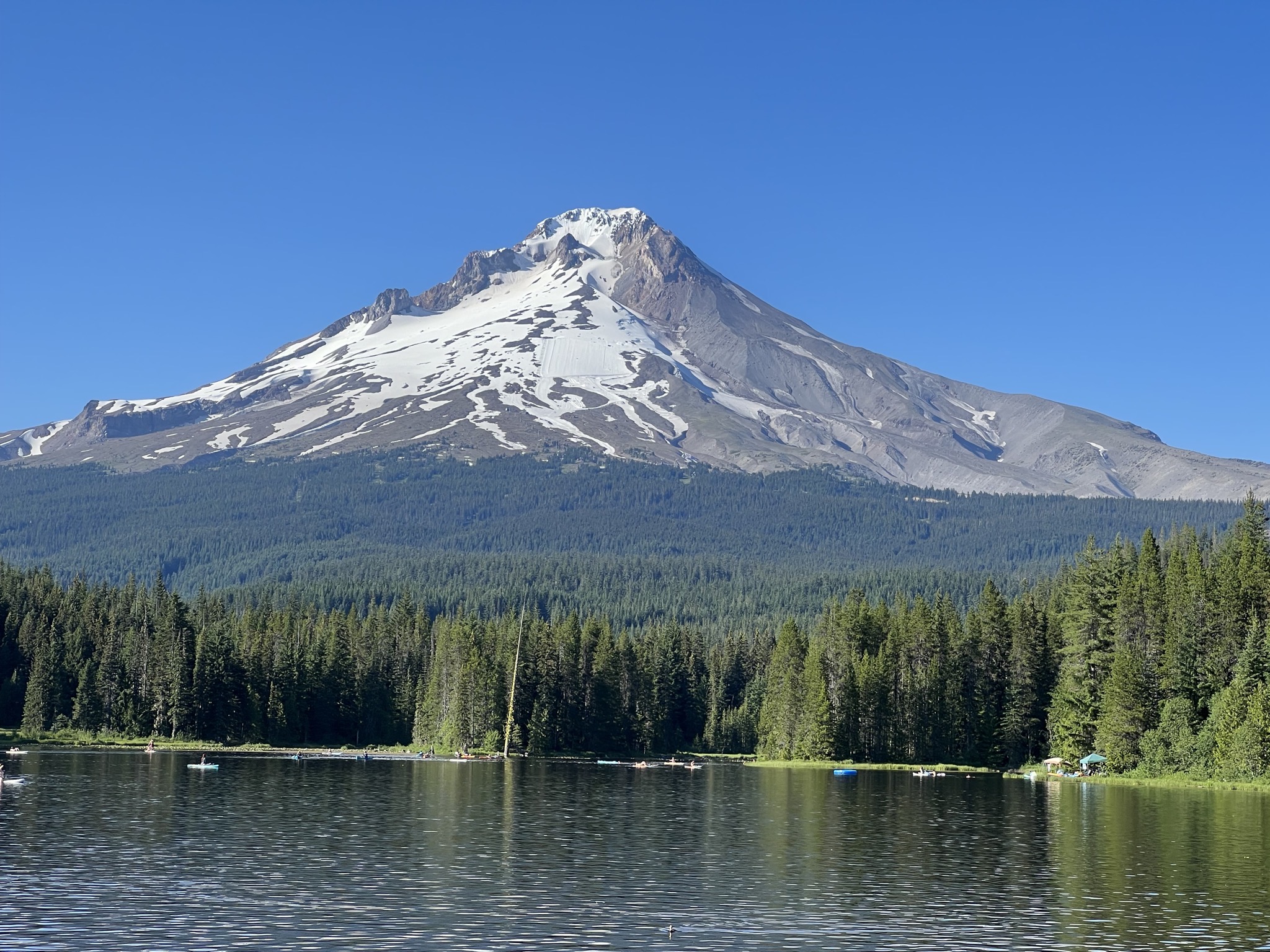 Trillium Lake and Mount Hood
