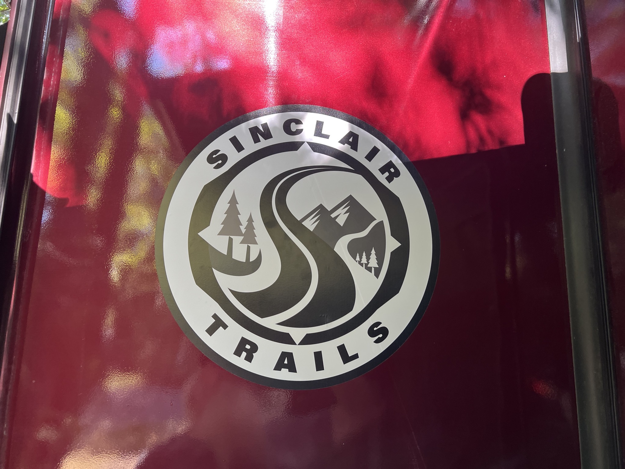 Sinclair Trails sticker