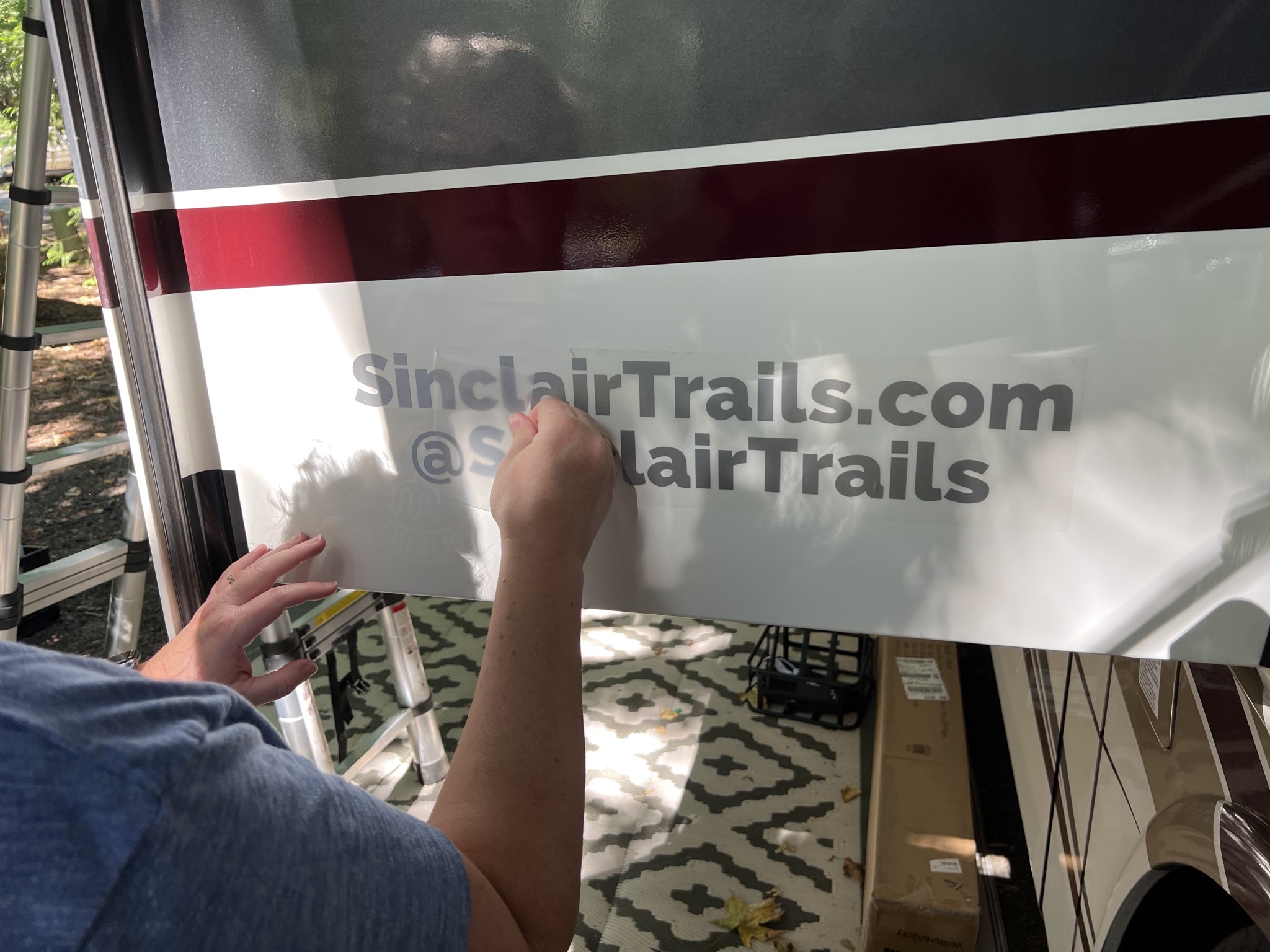 Sinclair Trails sticker