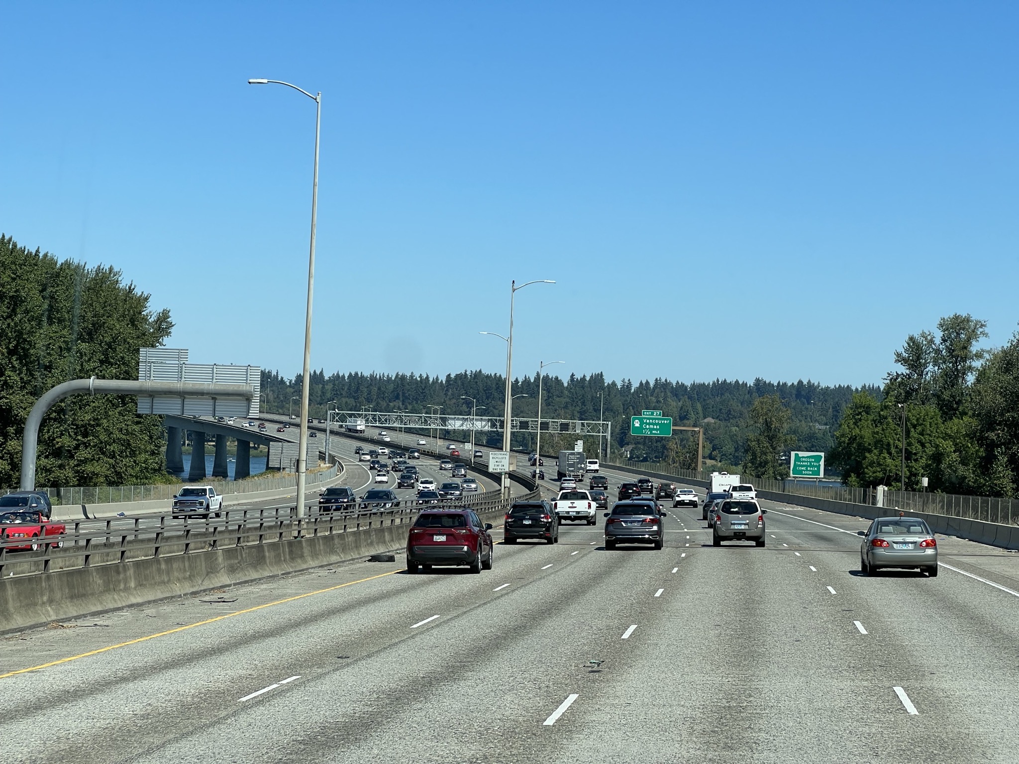 Leaving Oregon