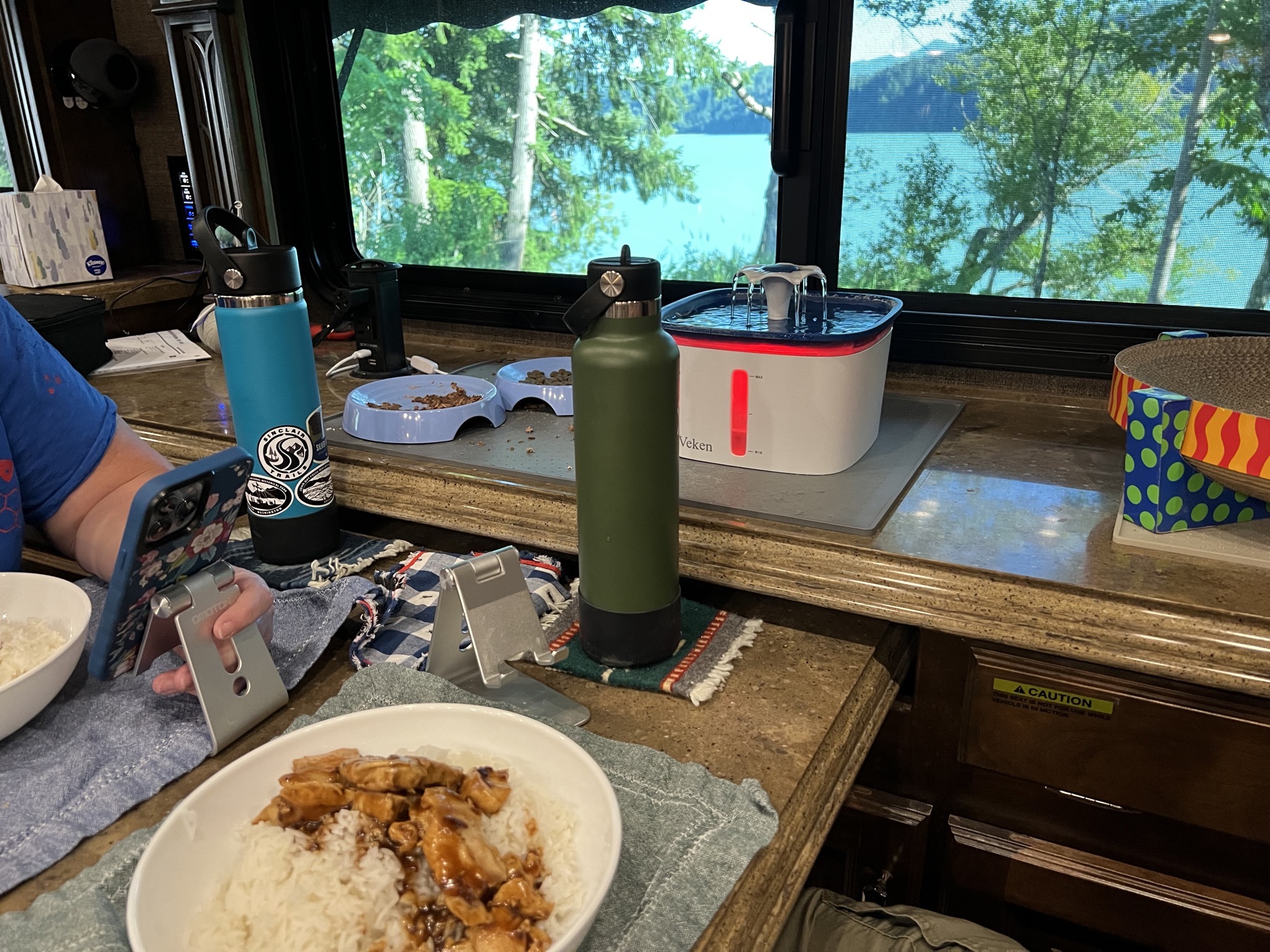 Dinner with a view