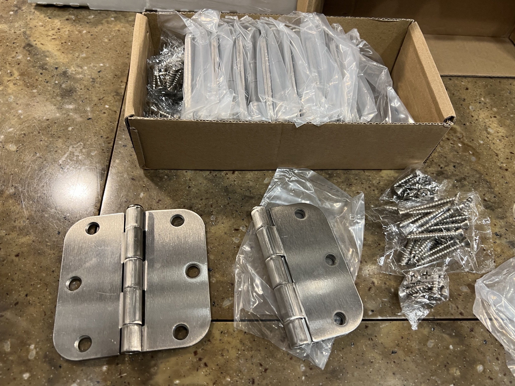 New hinges