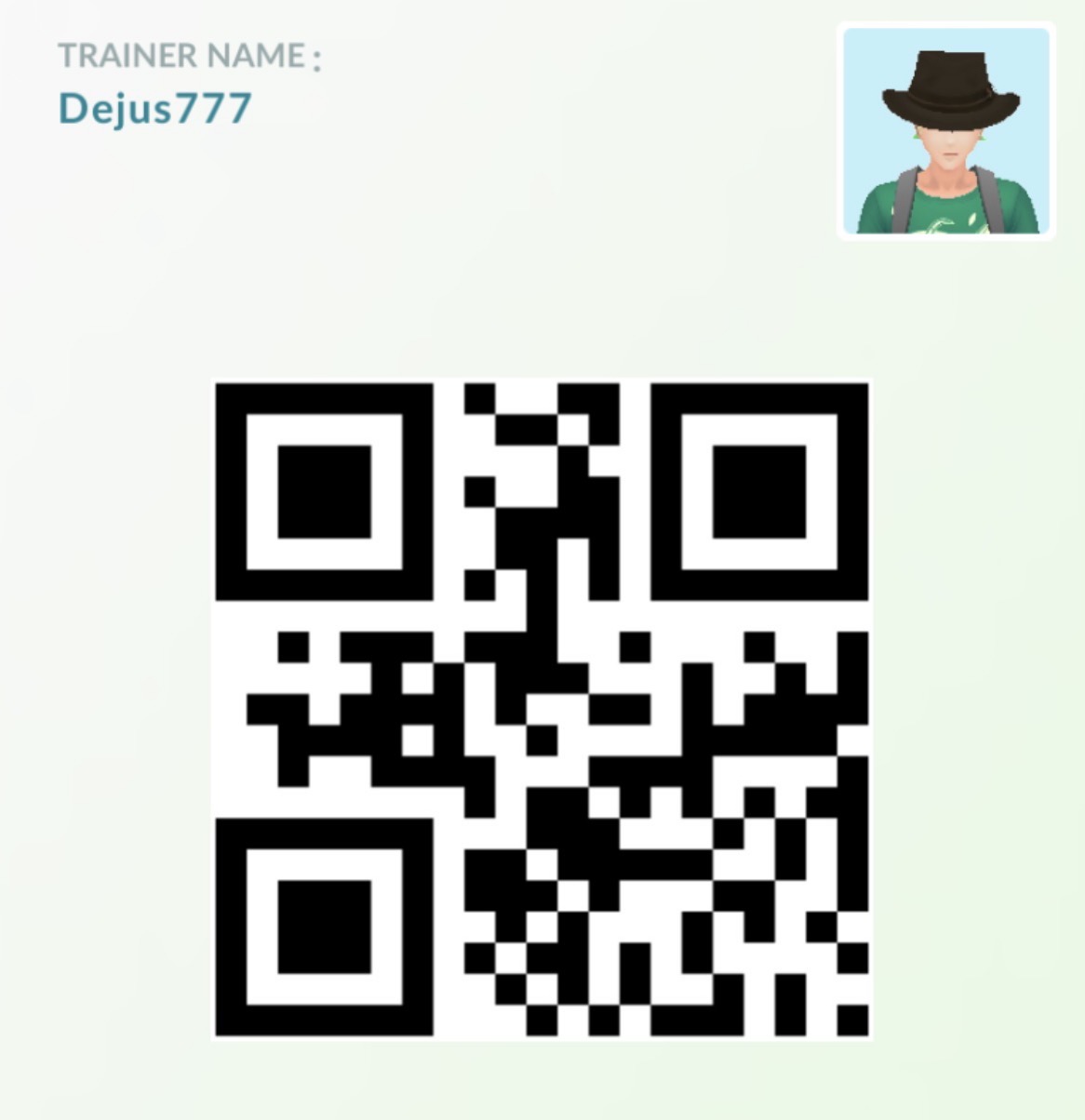 Pokémon trainer code