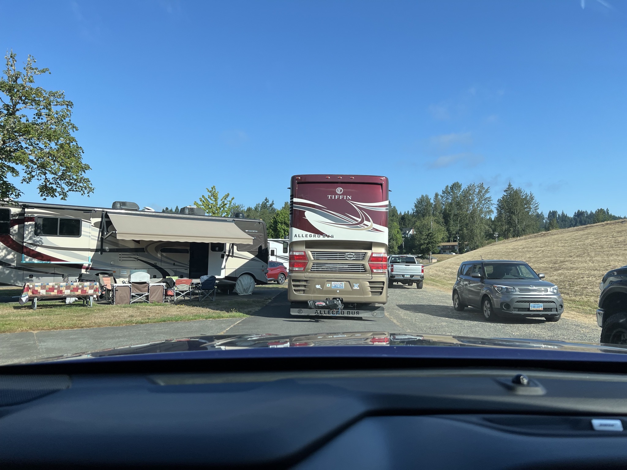 Driving separately