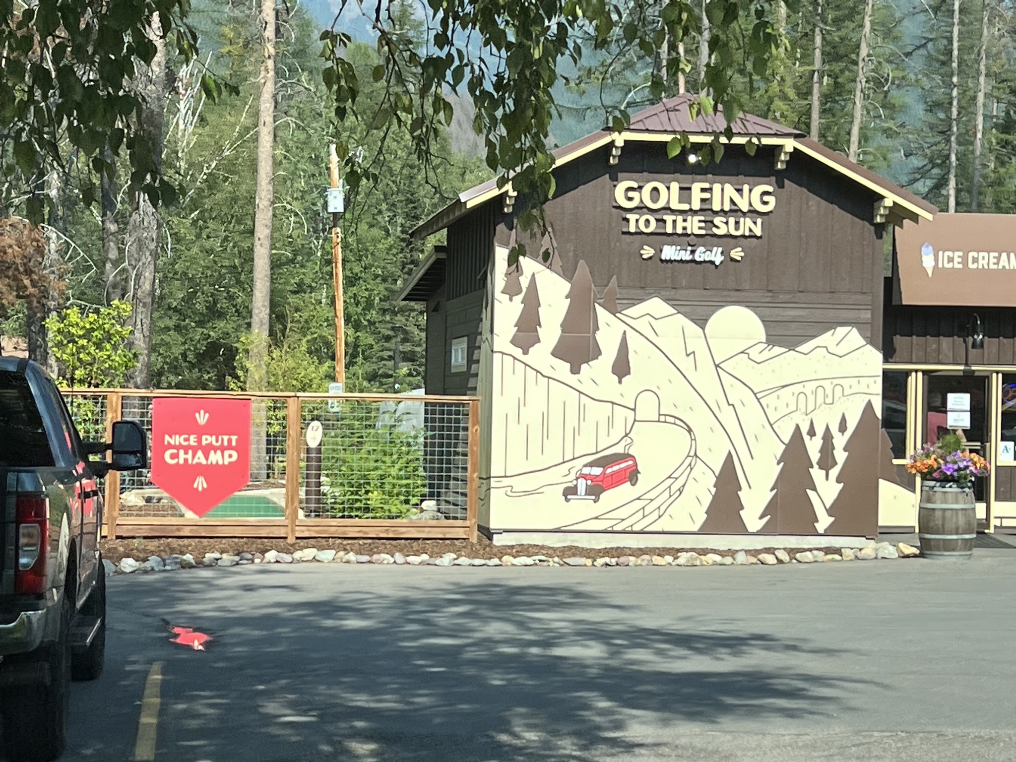 Golfing to the Sun