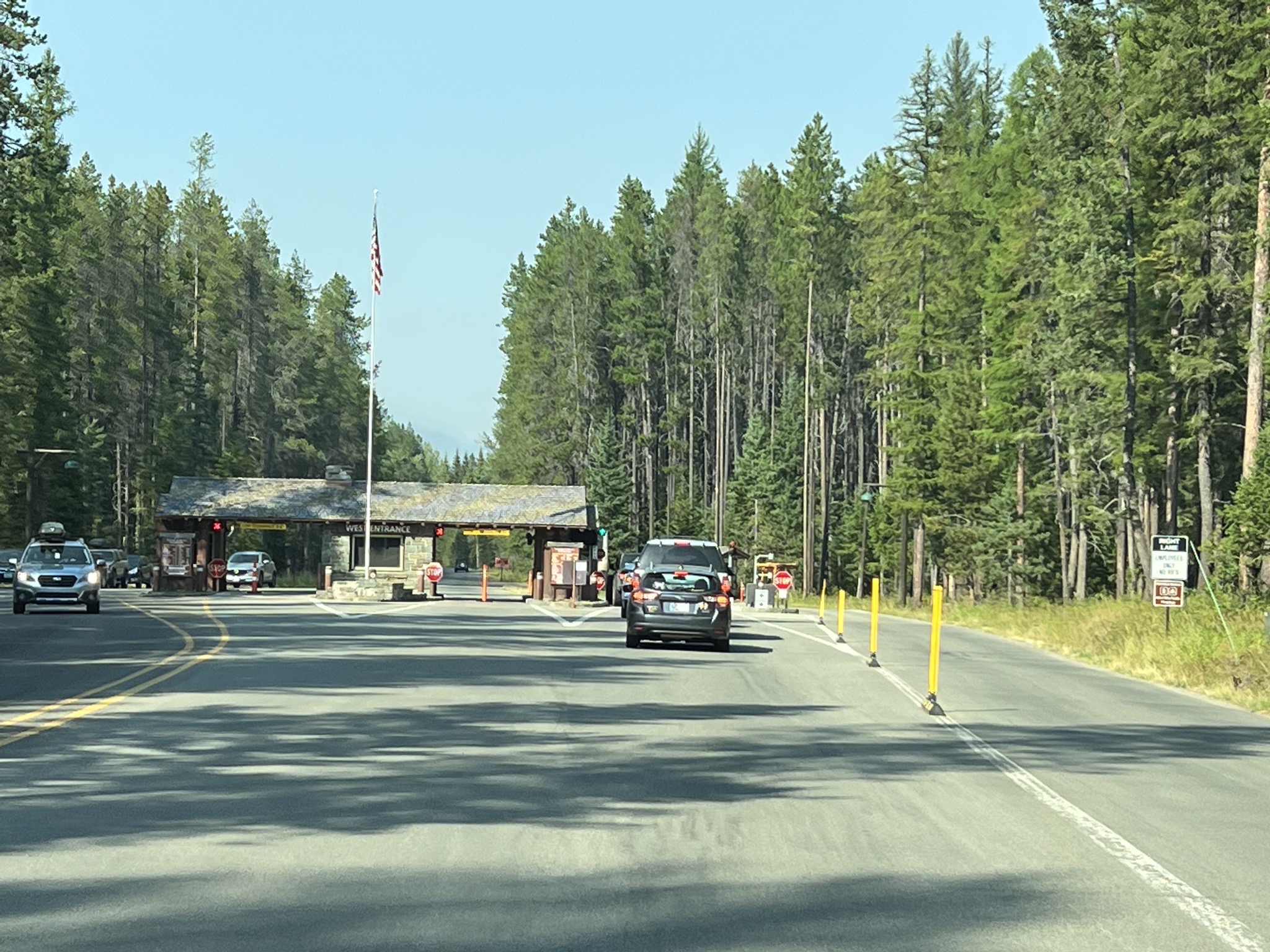 Entrance station