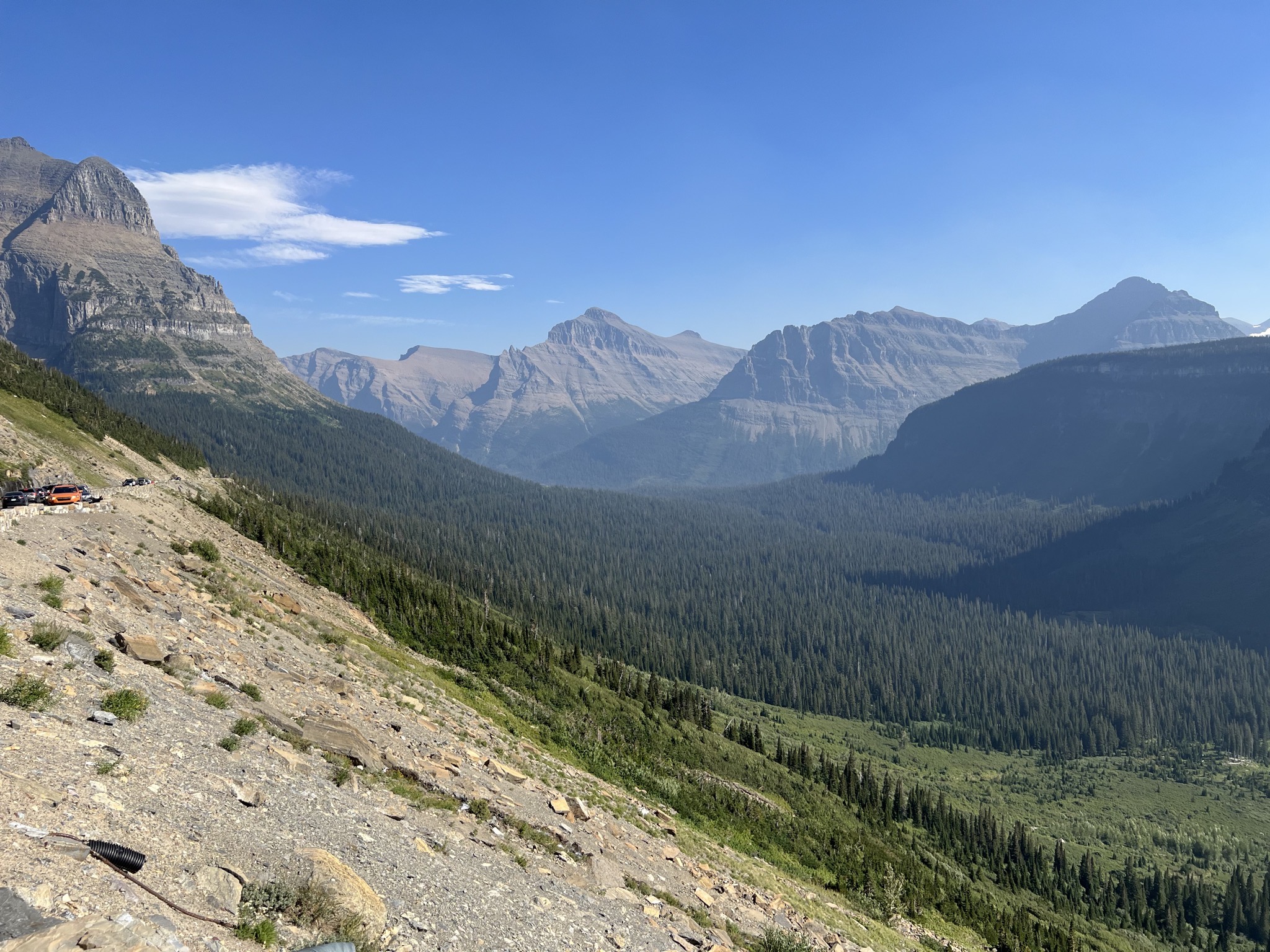 View from Going-to-the-Sun Road