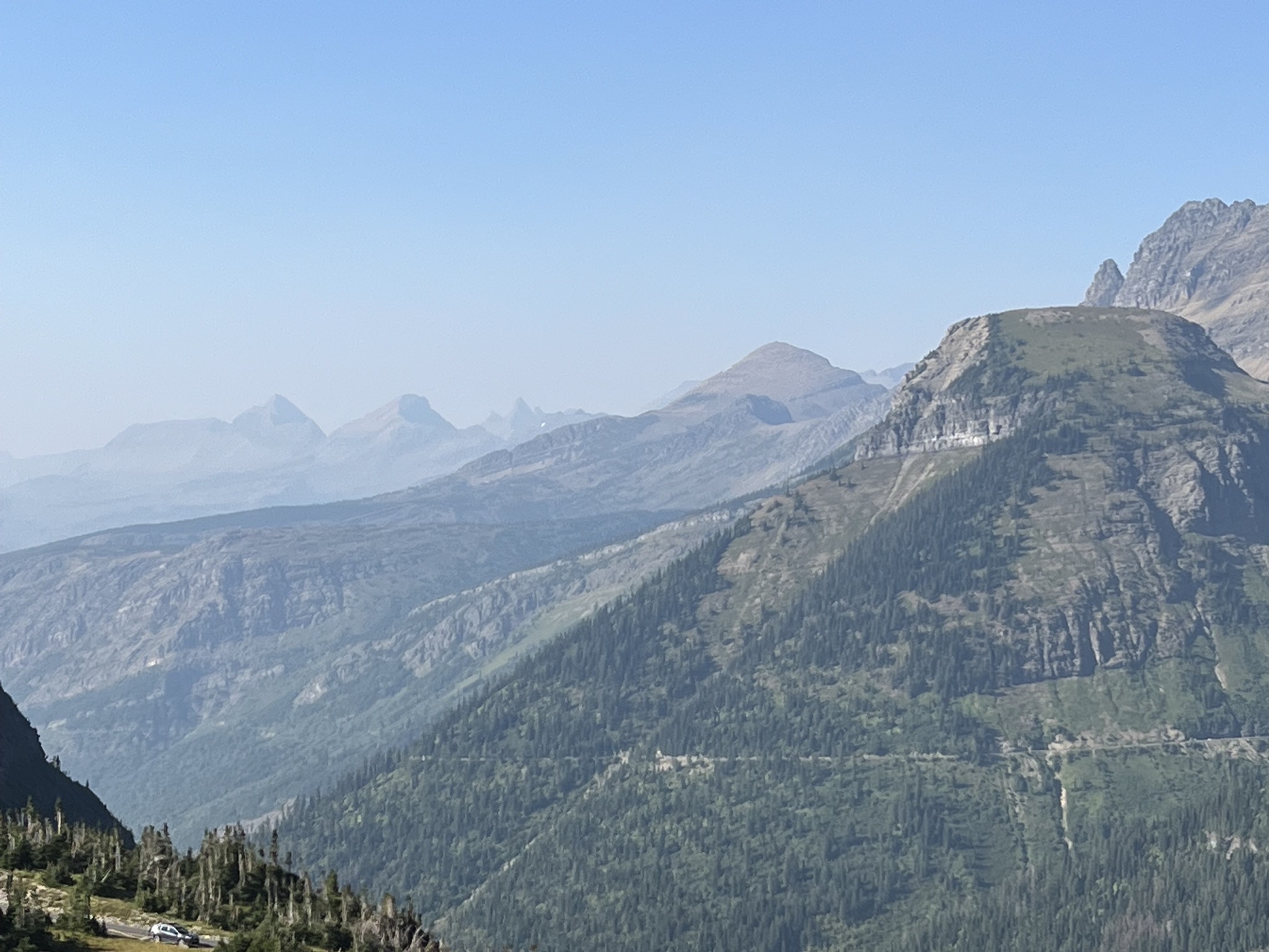 View from Going-to-the-Sun Road