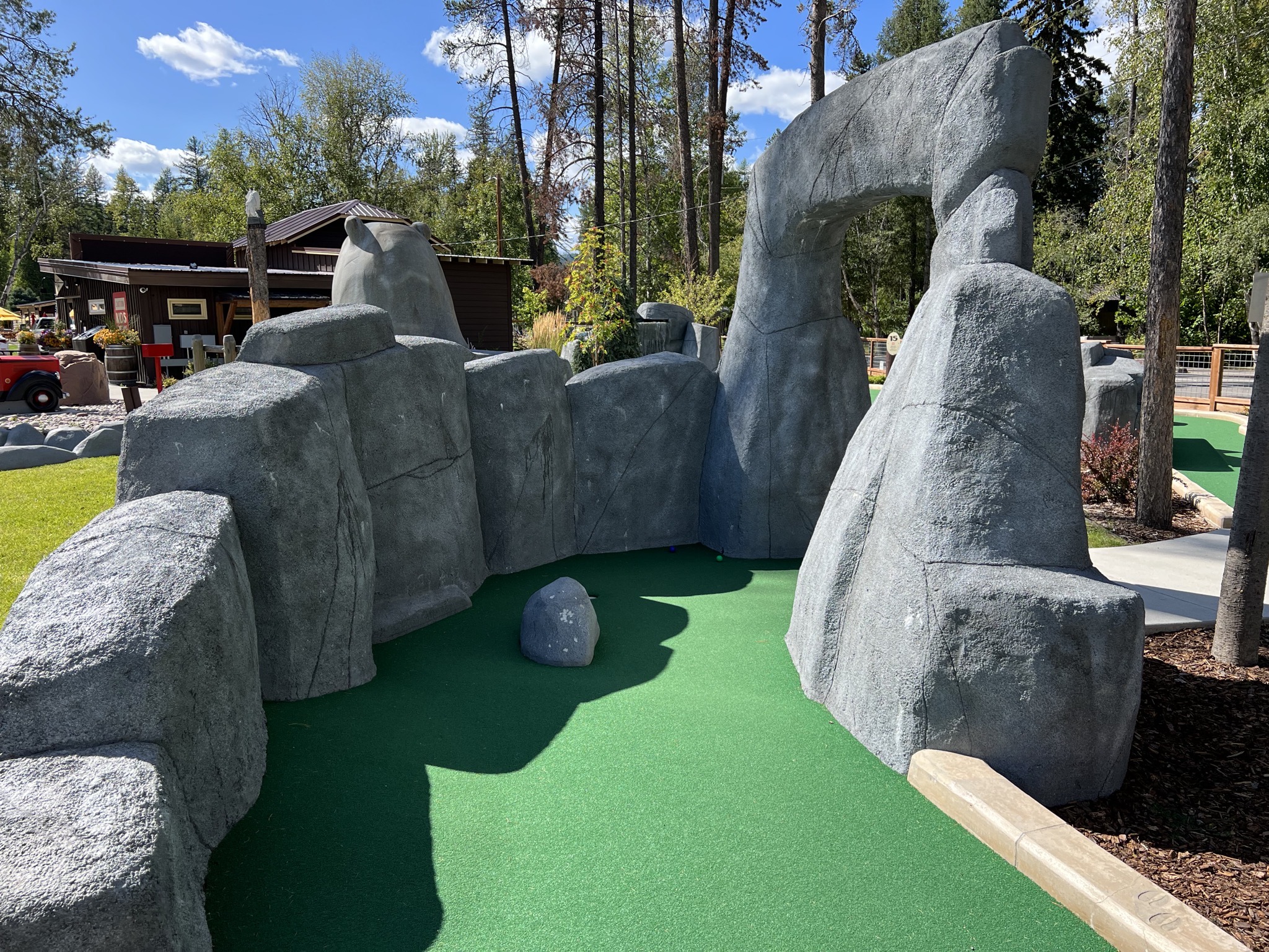 Golfing to the Sun