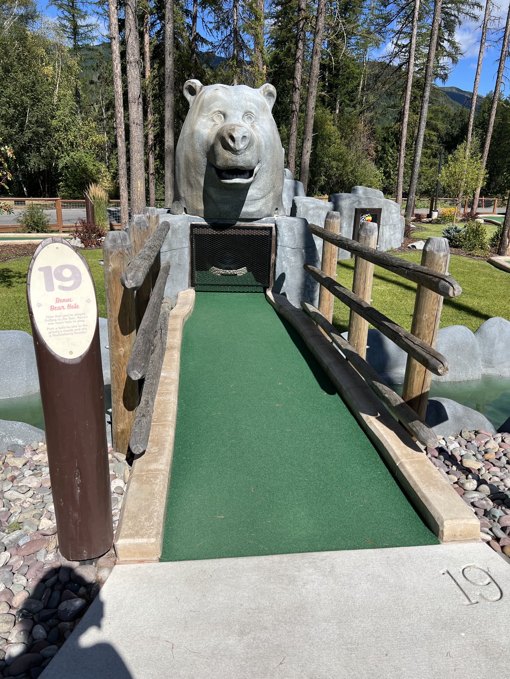 Golfing to the Sun