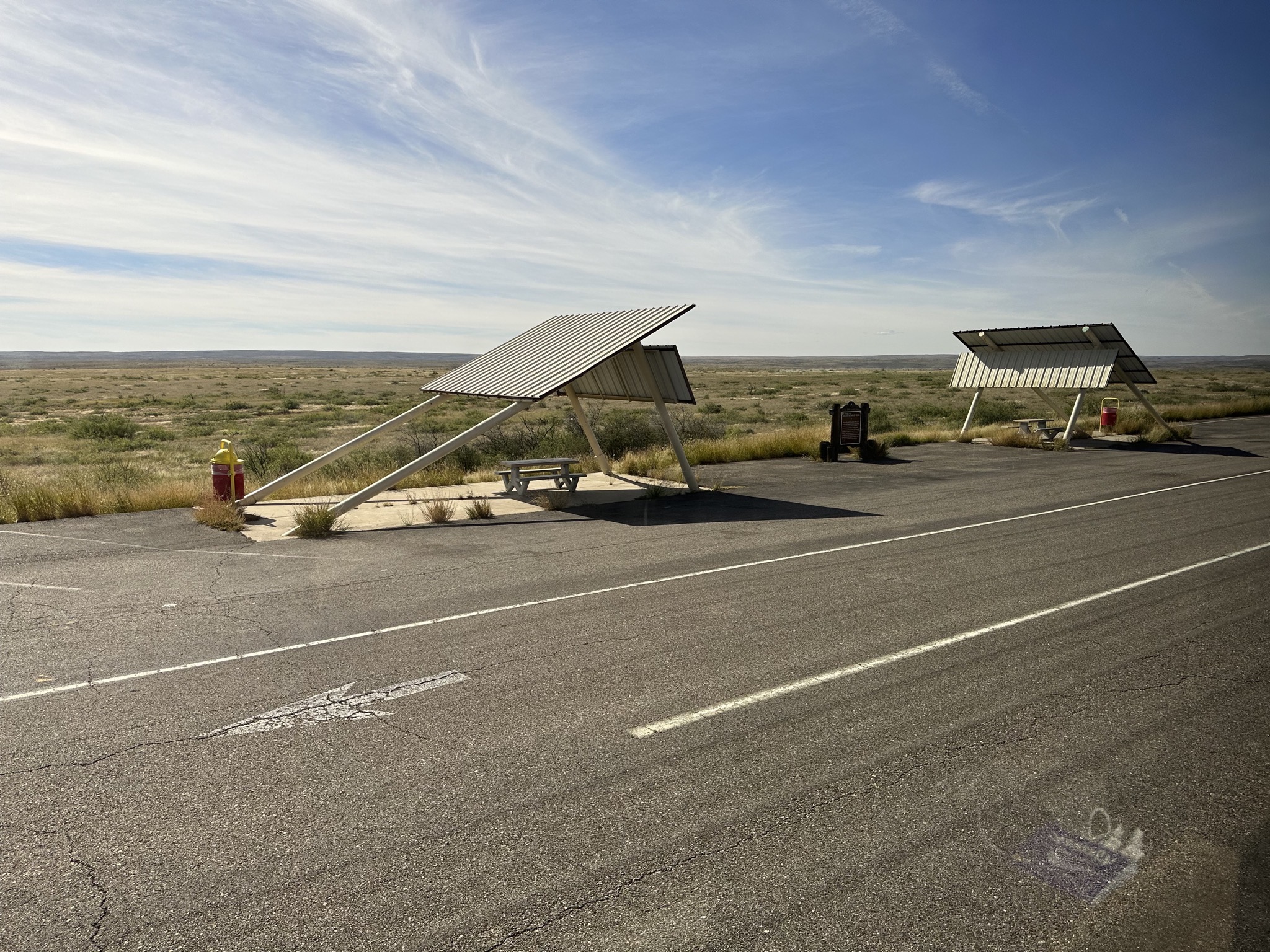 Roadside table