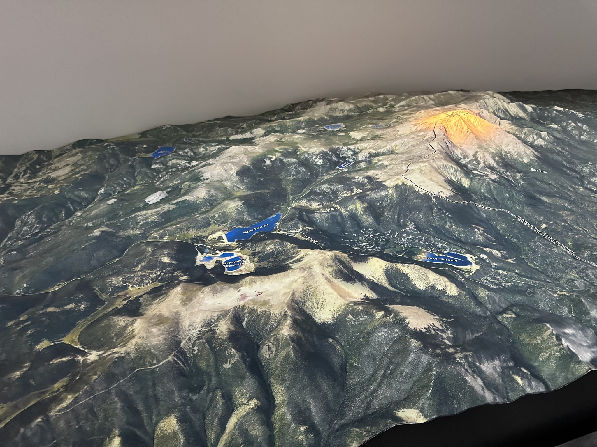 Relief map