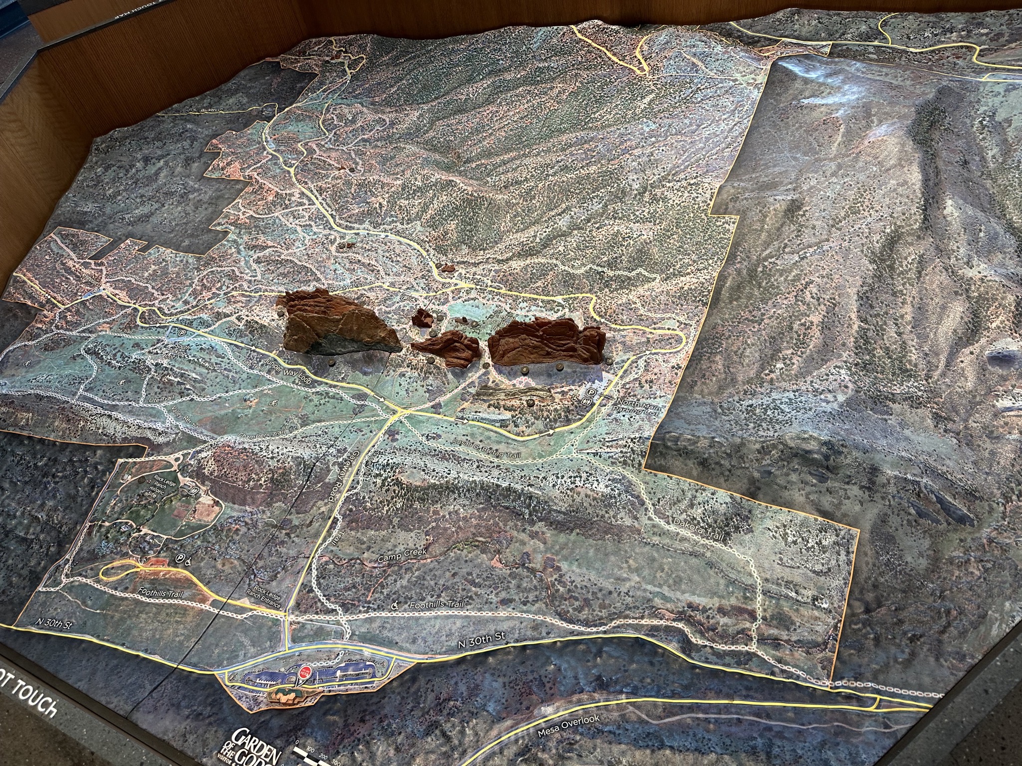 Relief map
