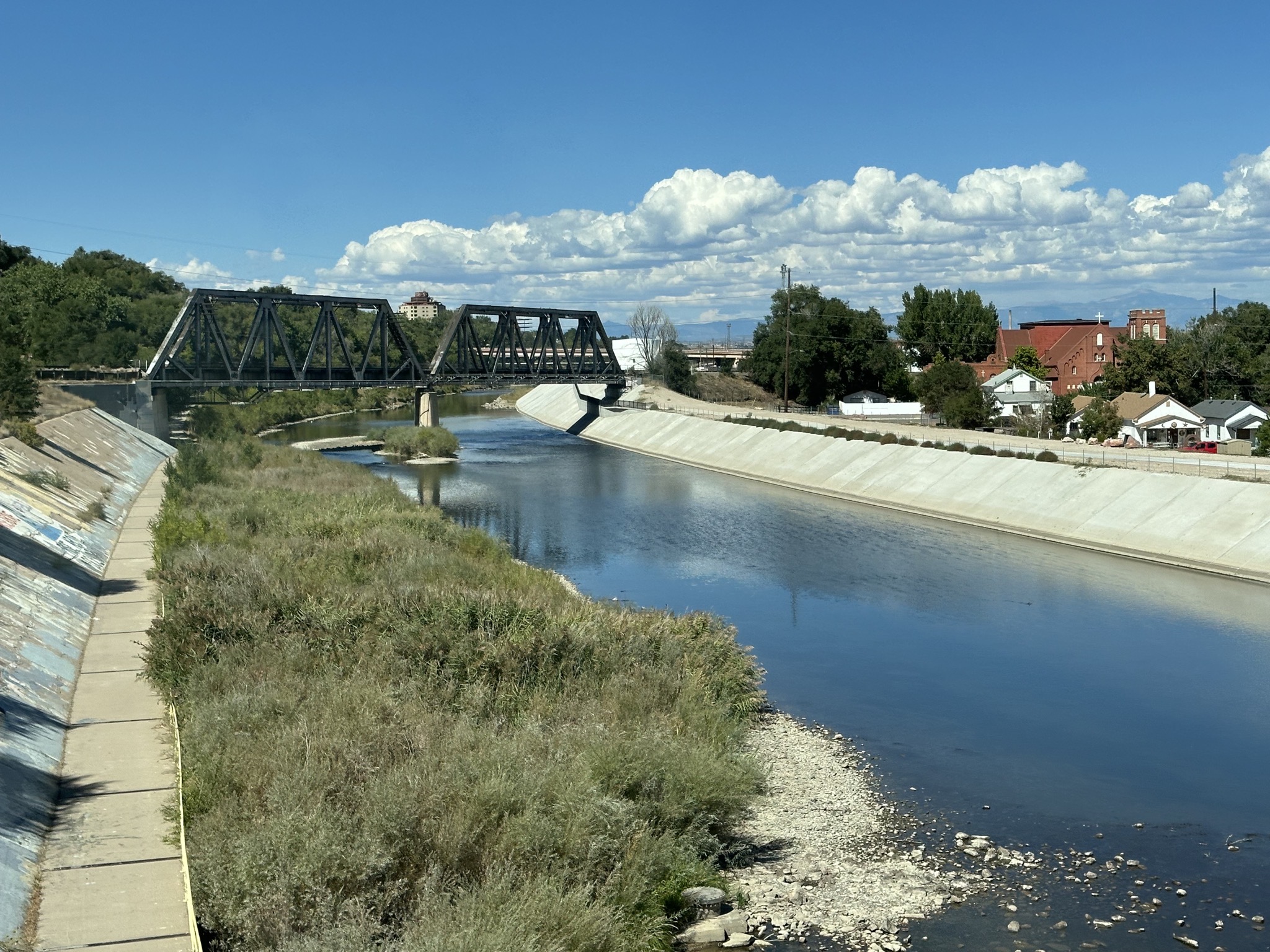 Arkansas River in Pueblo, Colorado