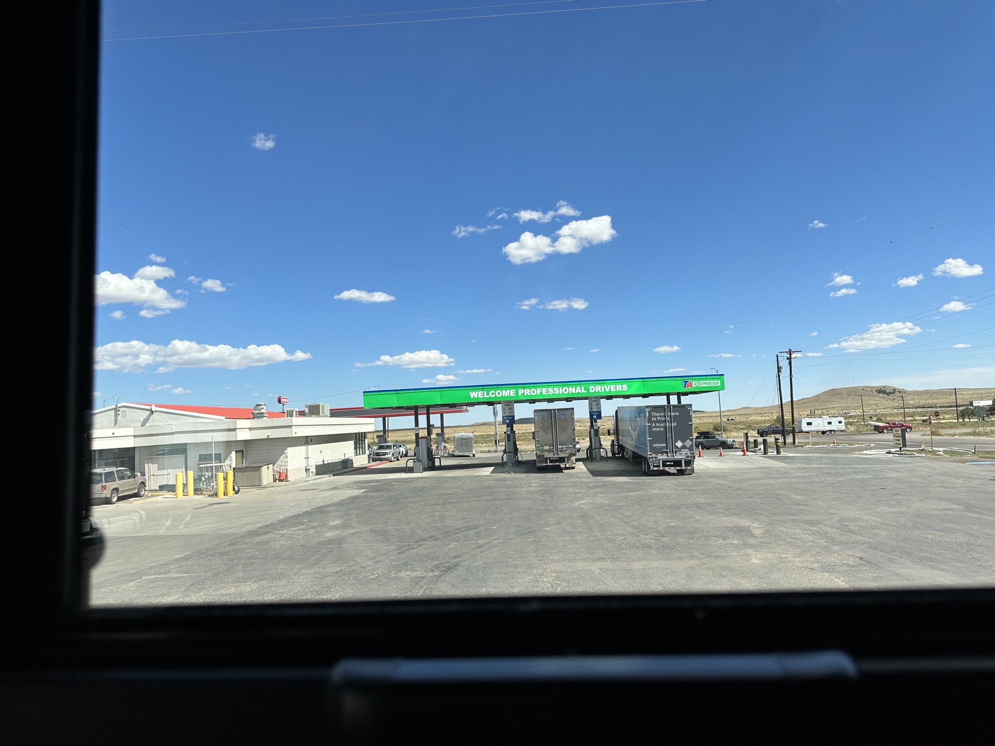Lunch stop at a T/A