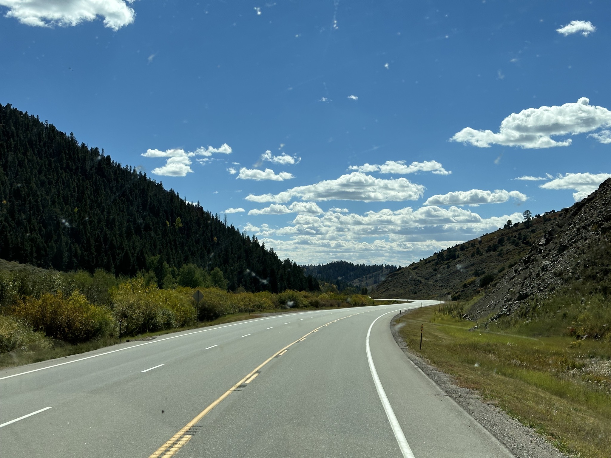 Scenic mountains
