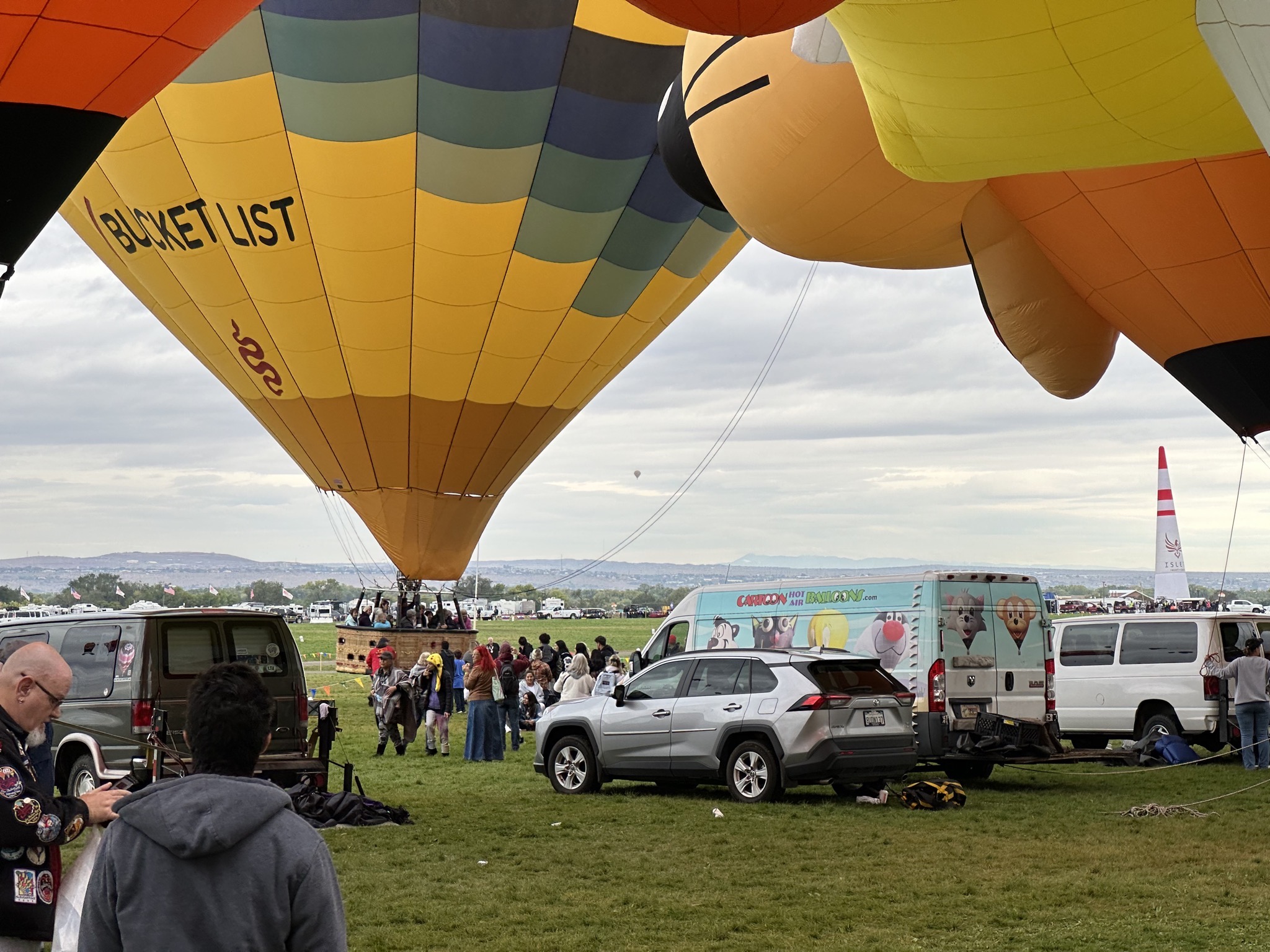 Balloon landing