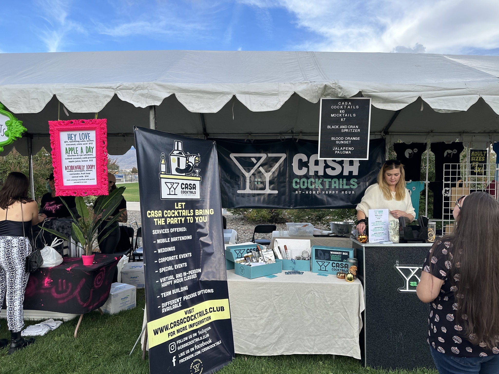 Coctail vendors