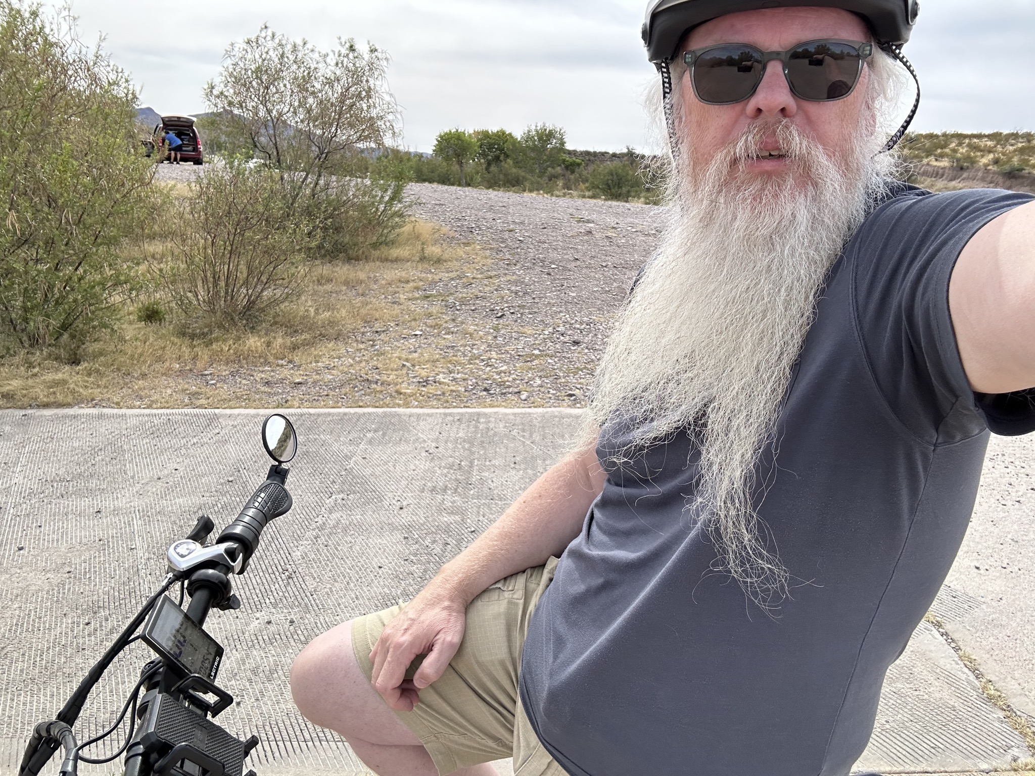 David on bike