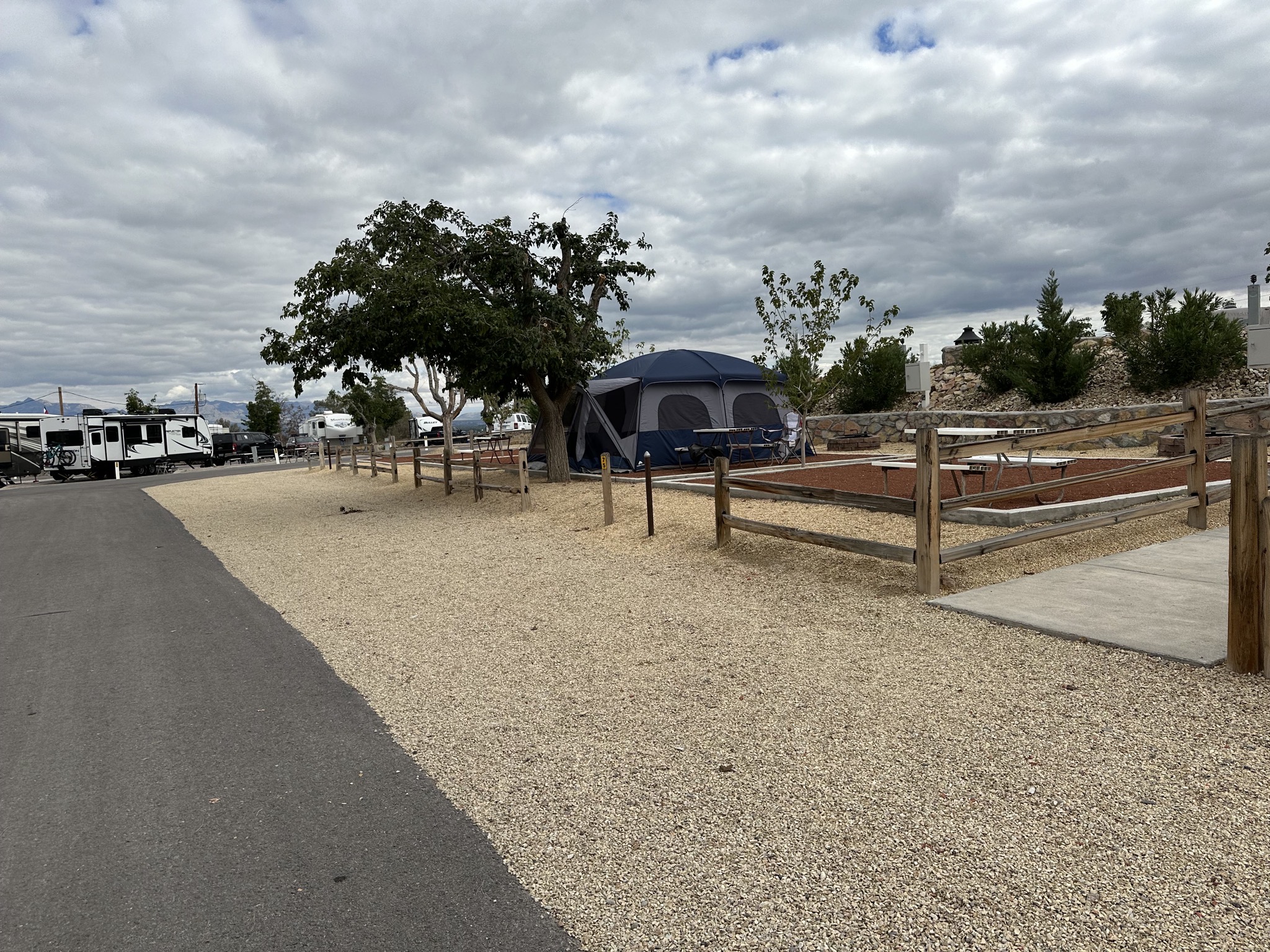 Tent sites