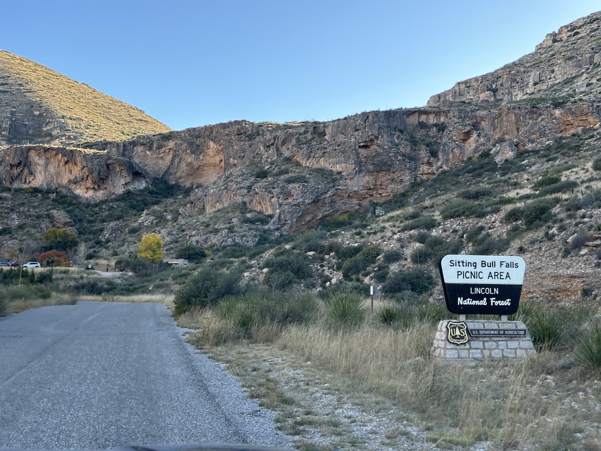 Sitting Bull Falls Picnic Area