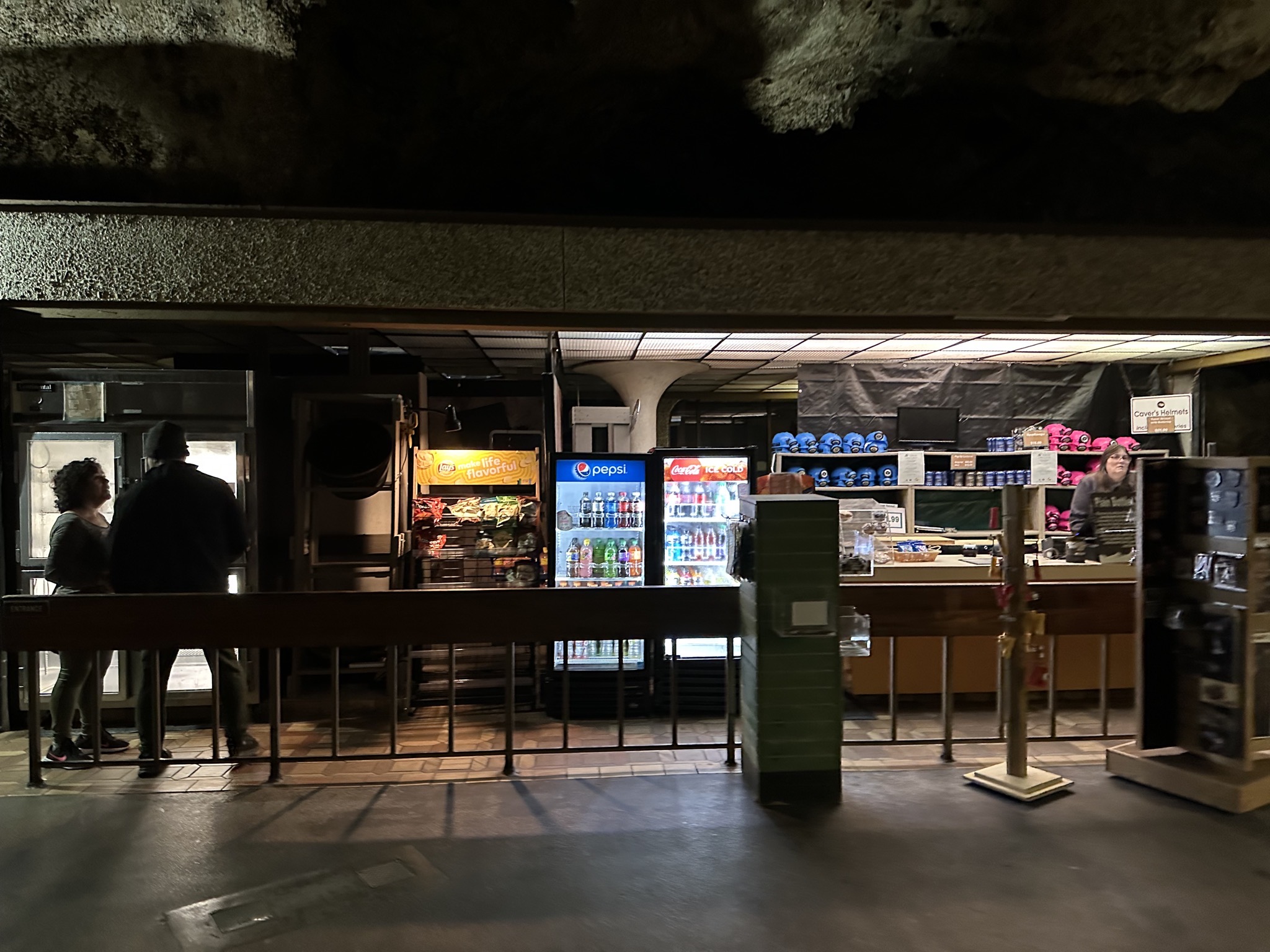 Underground rest area
