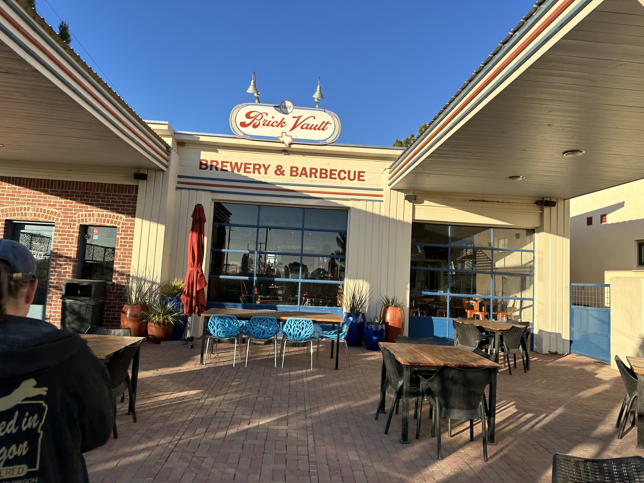 Outside seating