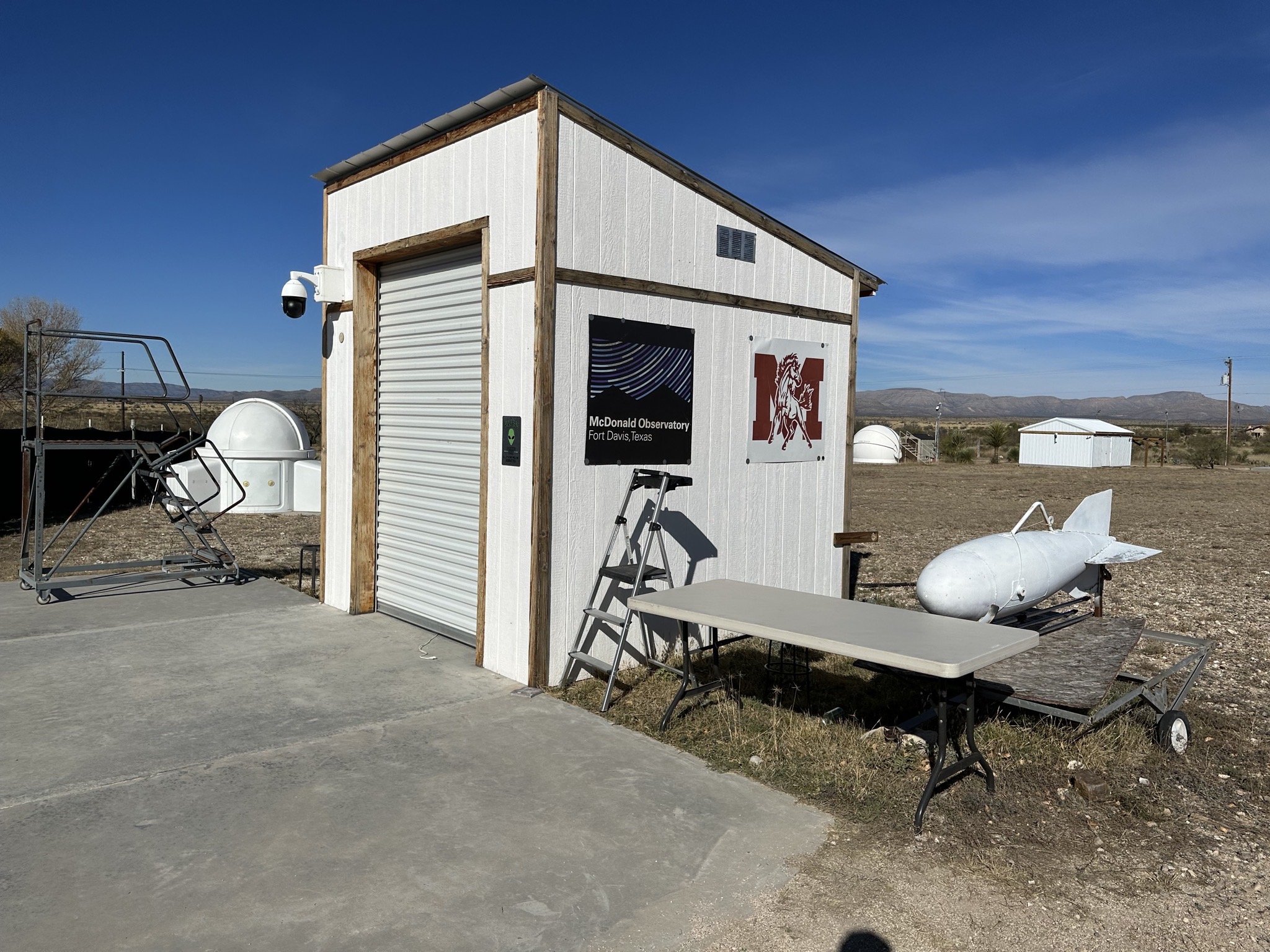 Telescope domes and shed