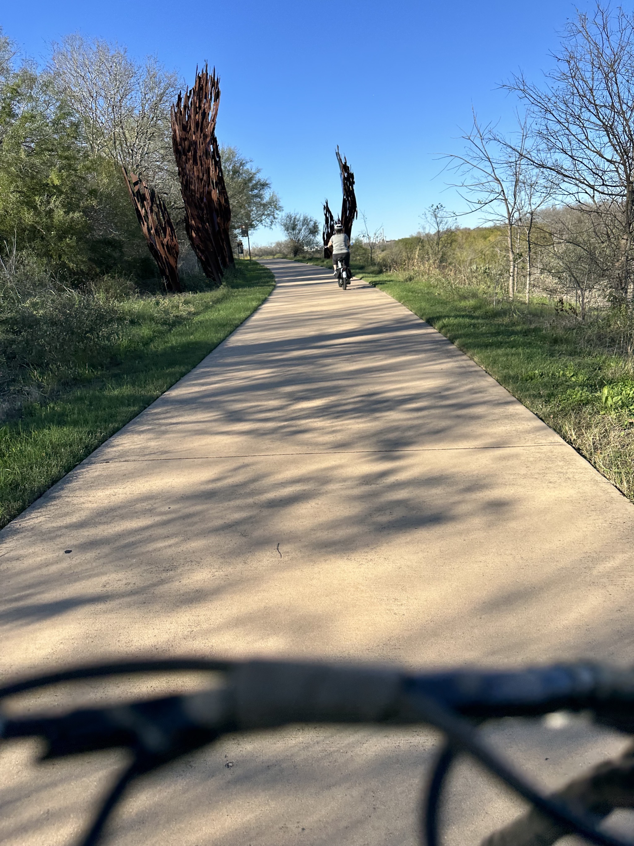 River walk path