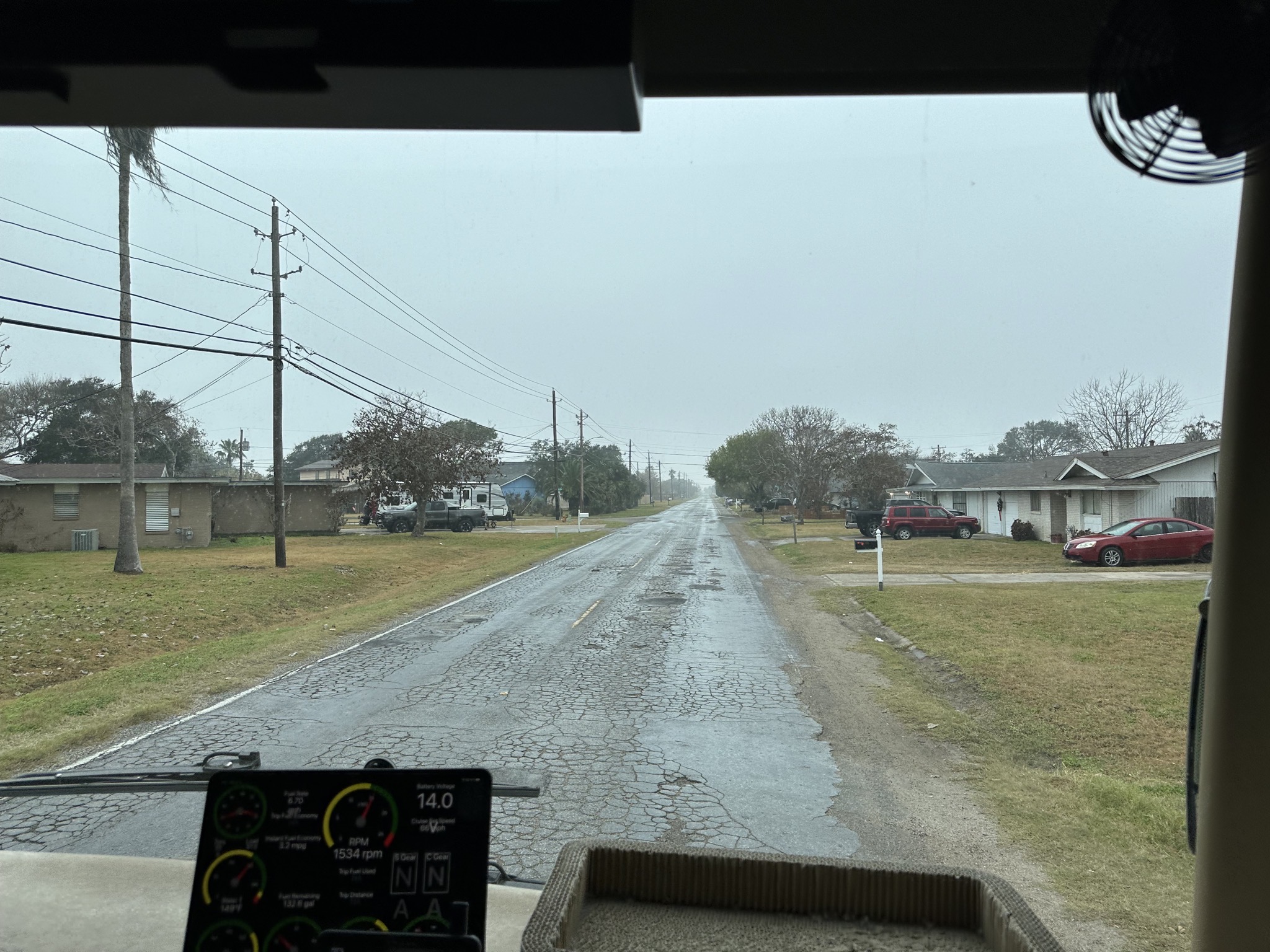 Road by the campground