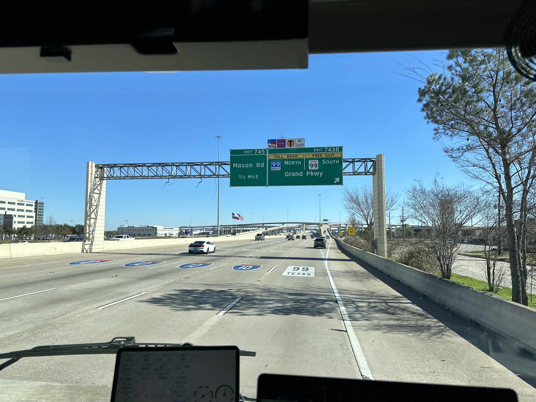Exit to TX-99