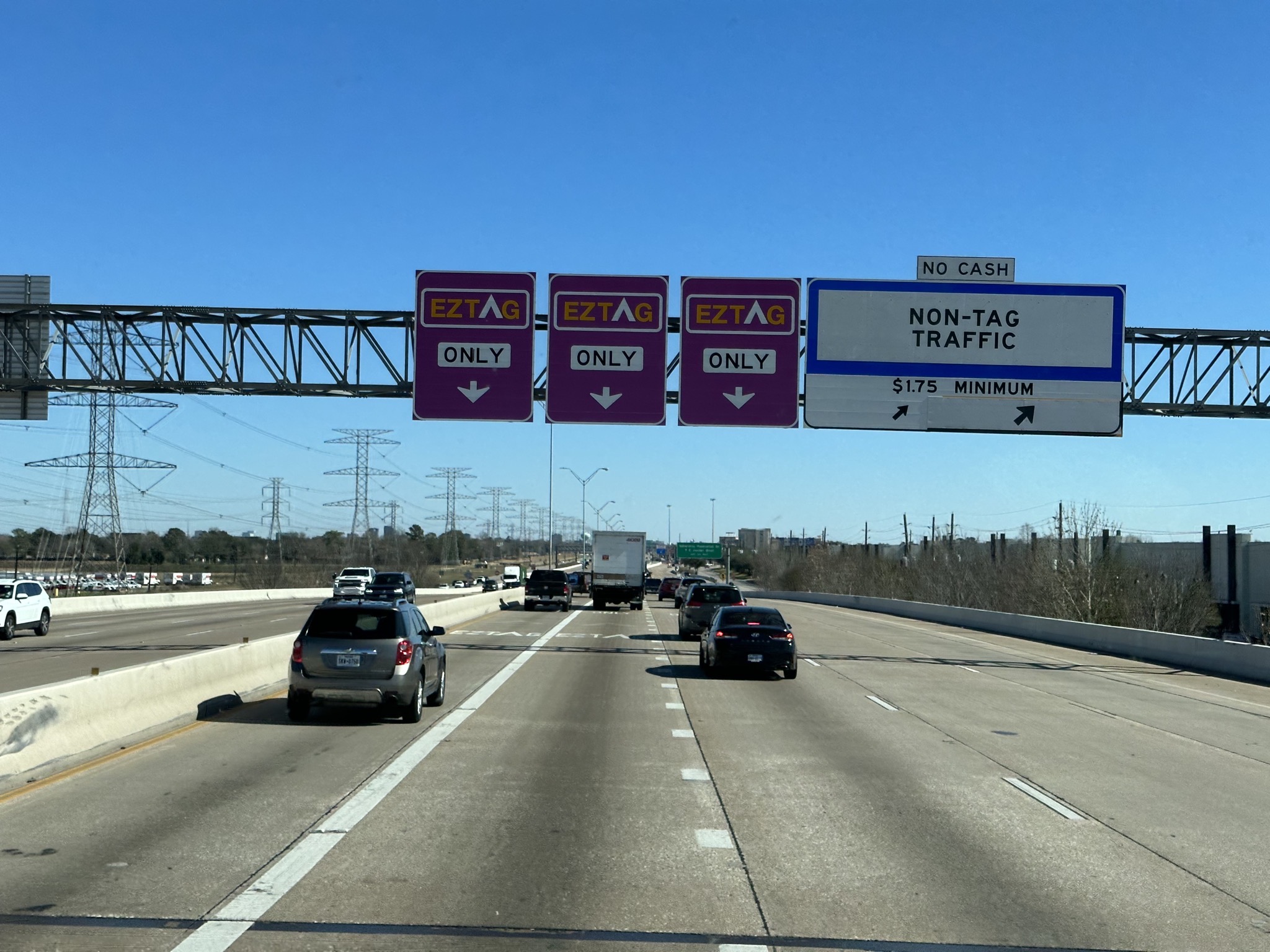 Toll lanes