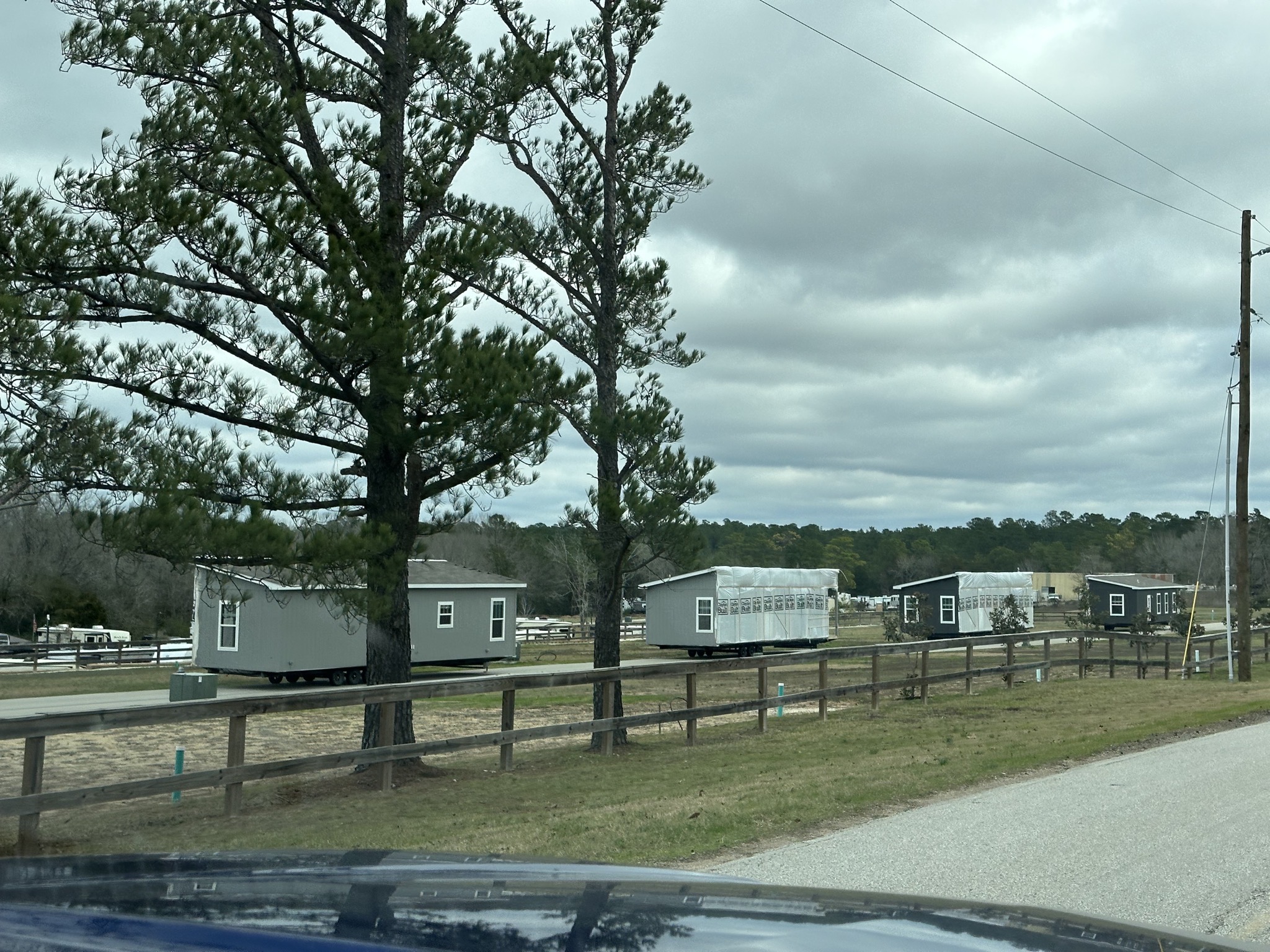 New cabins