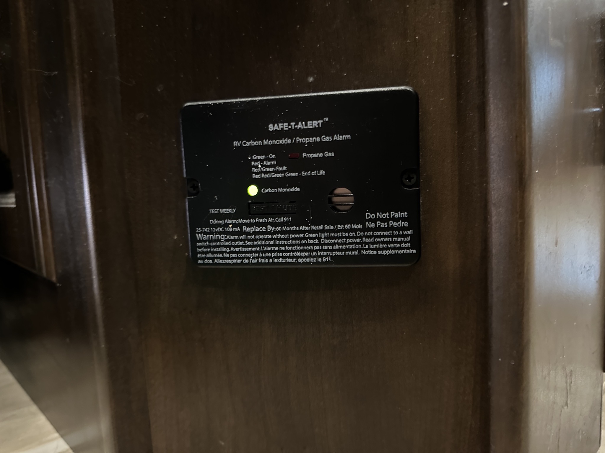 Replaced detector