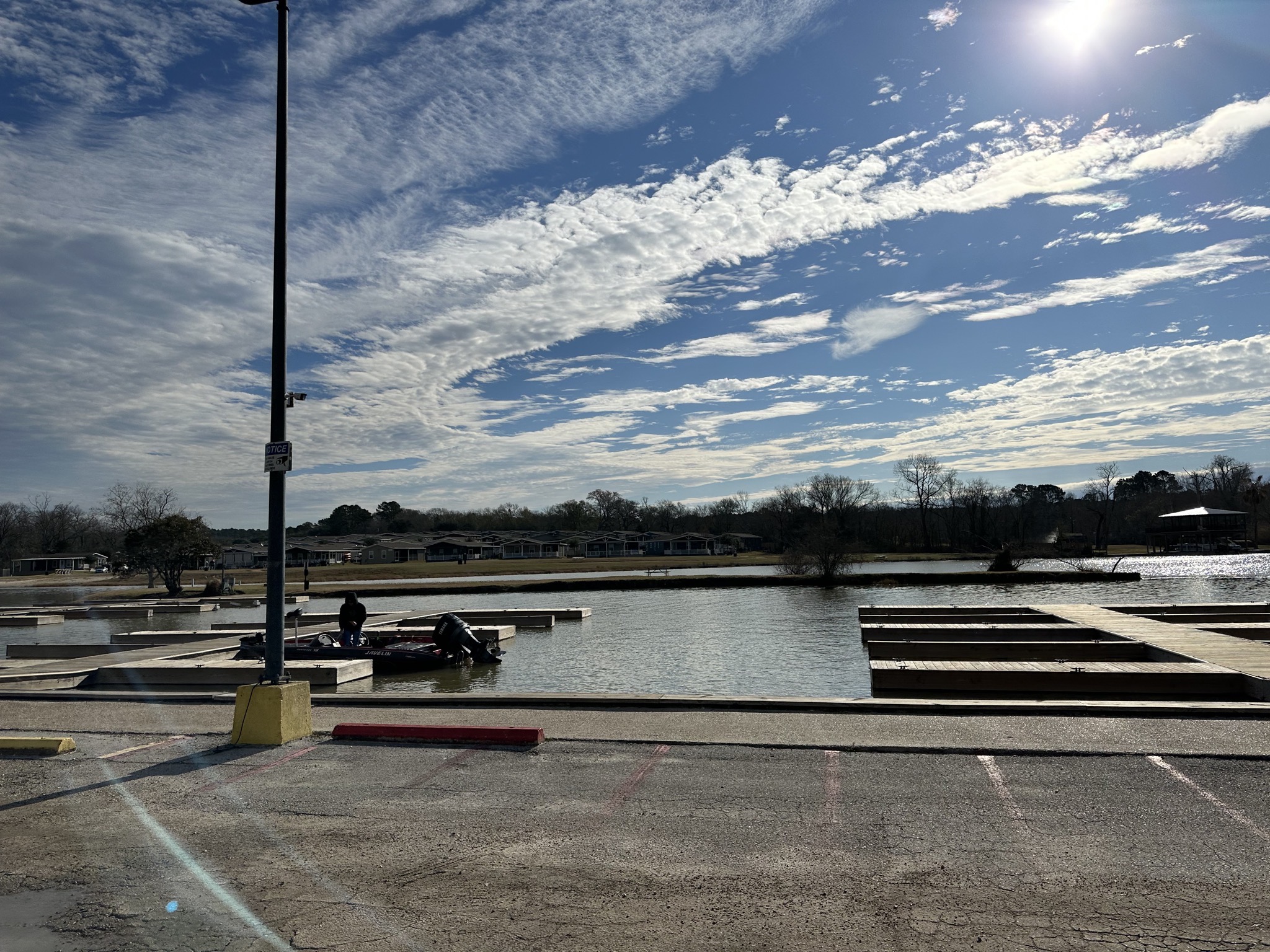 Lake docks