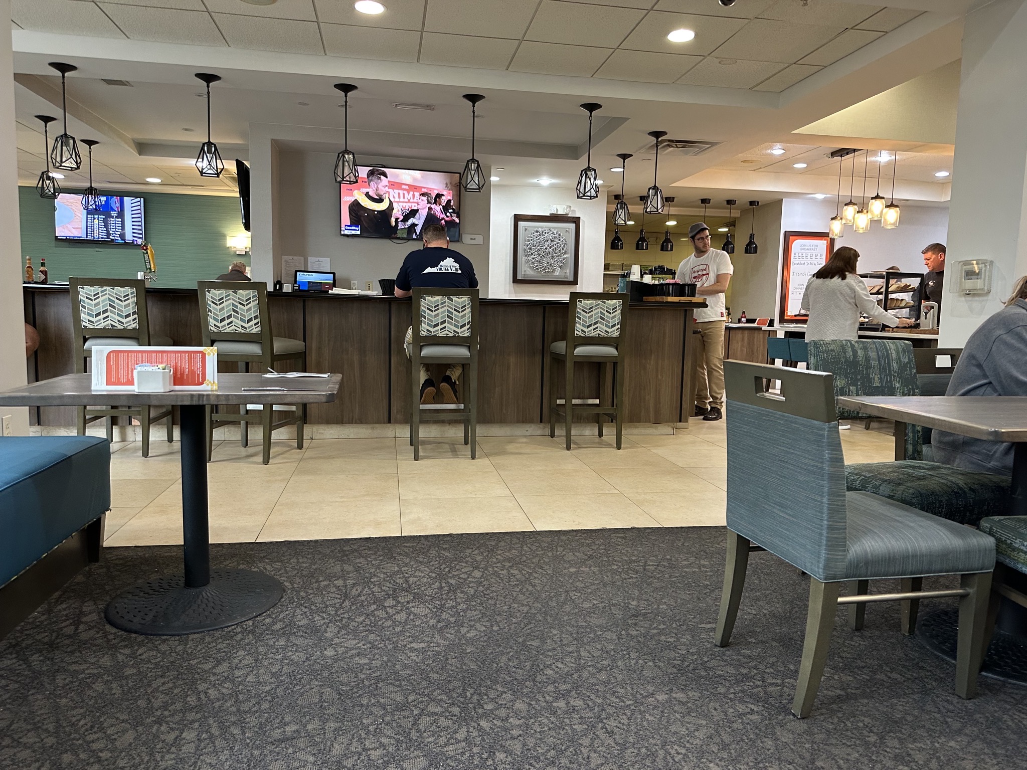 Hotel restaurant