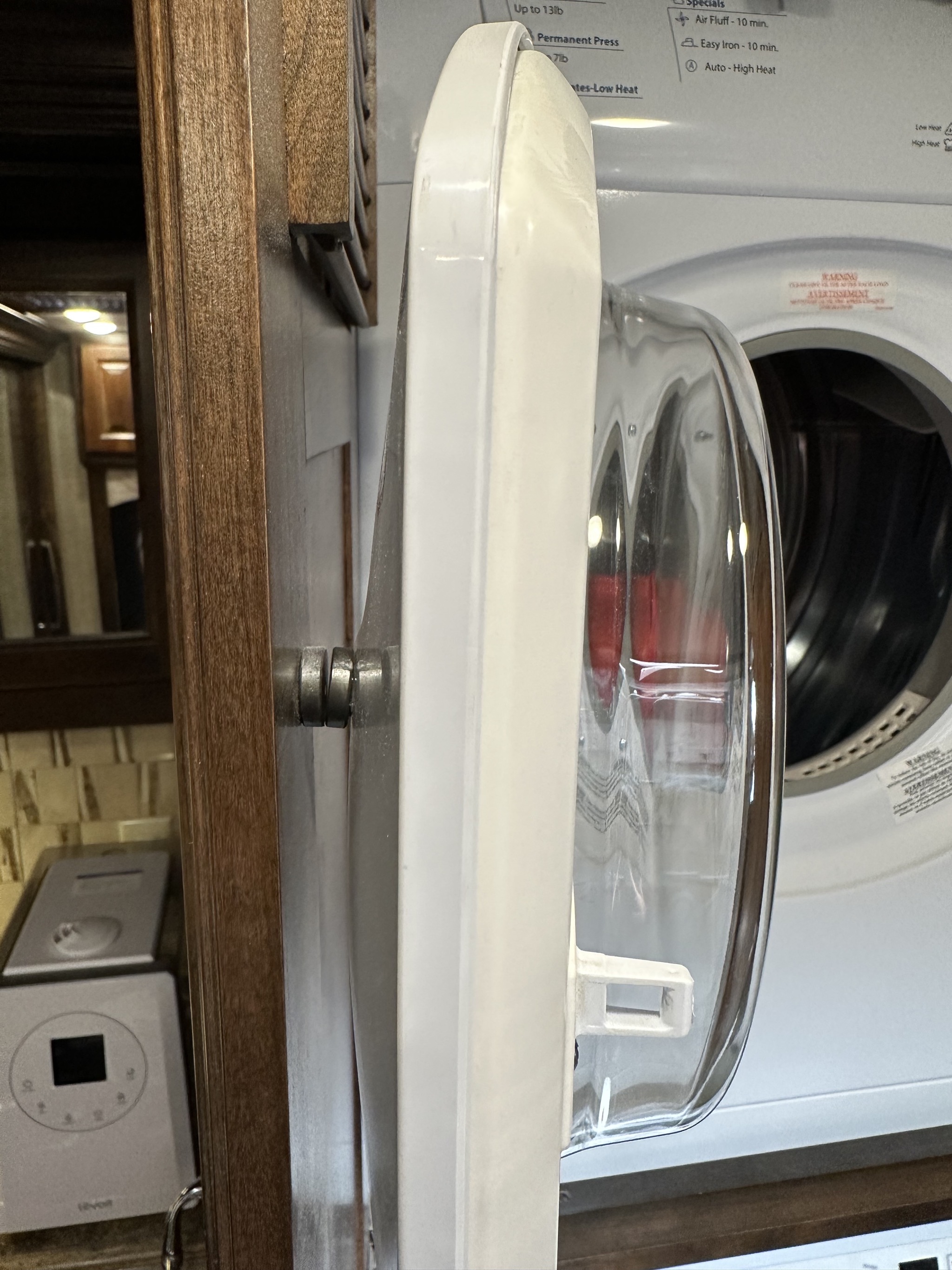 Door and dryer