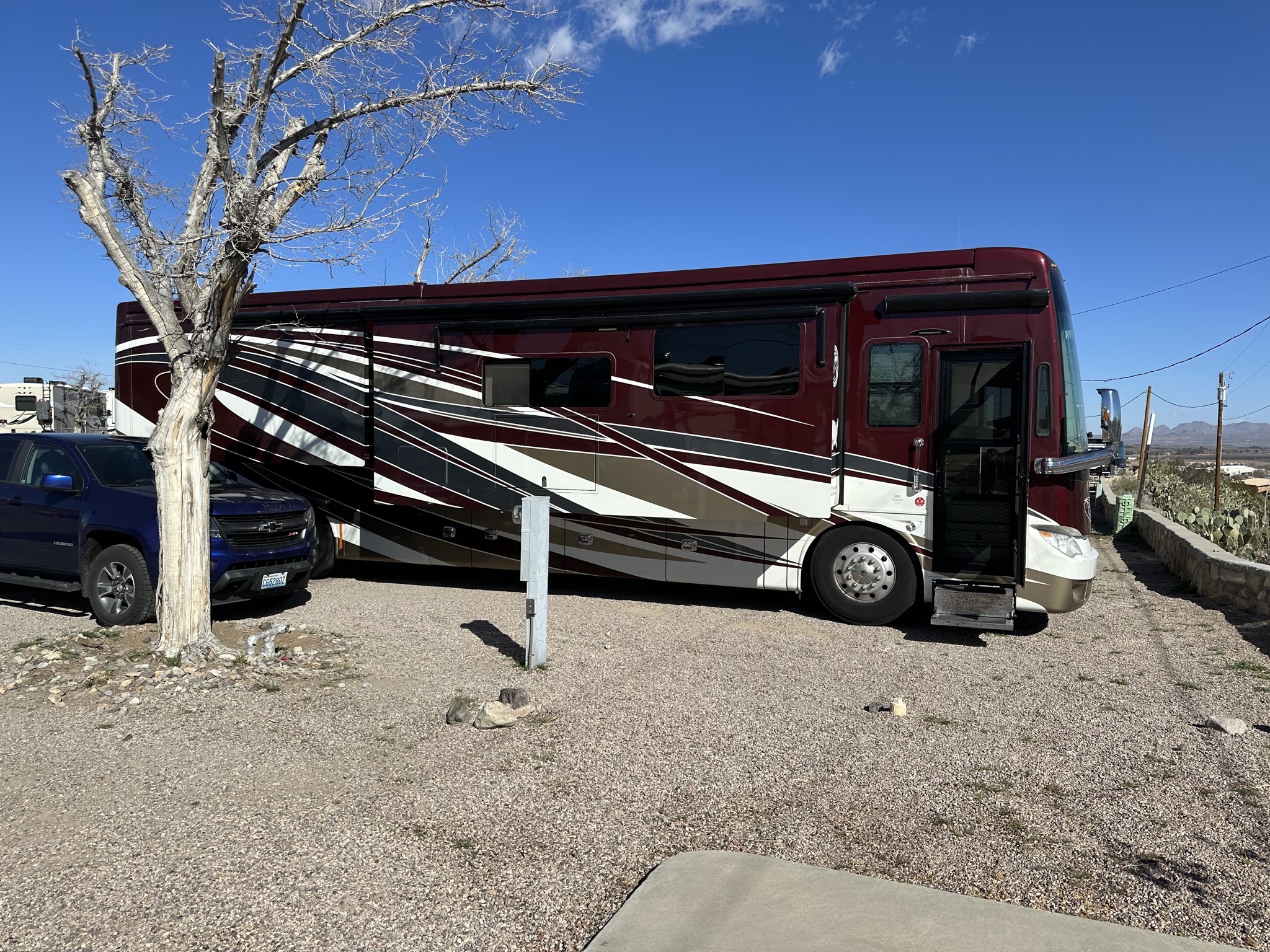 Our first site