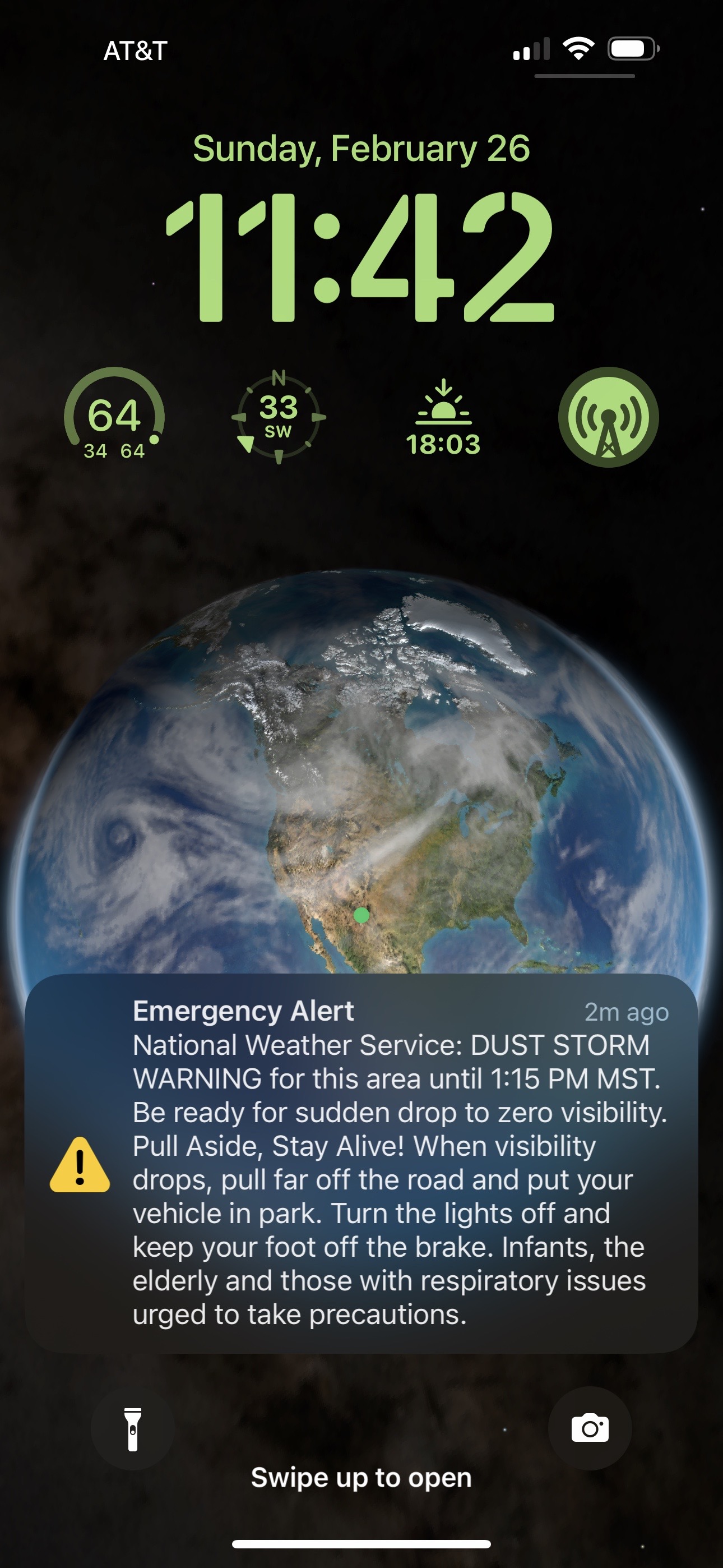 Emergency alert
