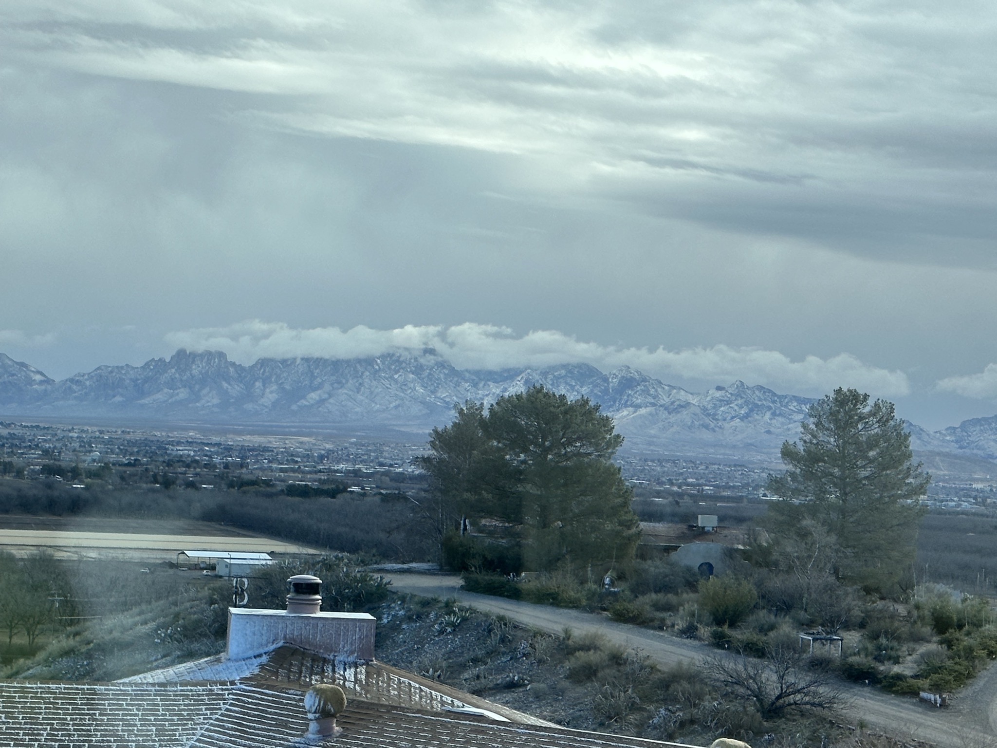 Snowy mountains