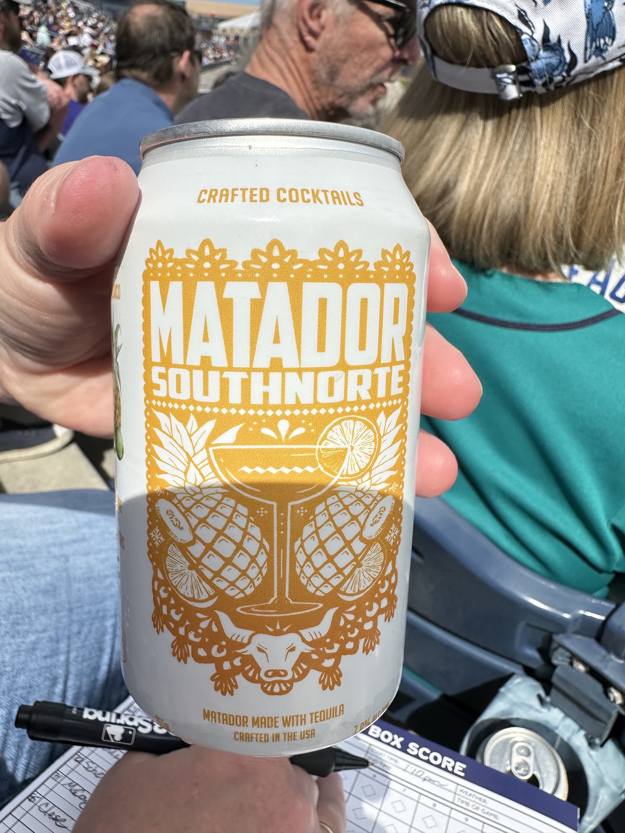 Matador Southnorte tequila and pineapple cocktail