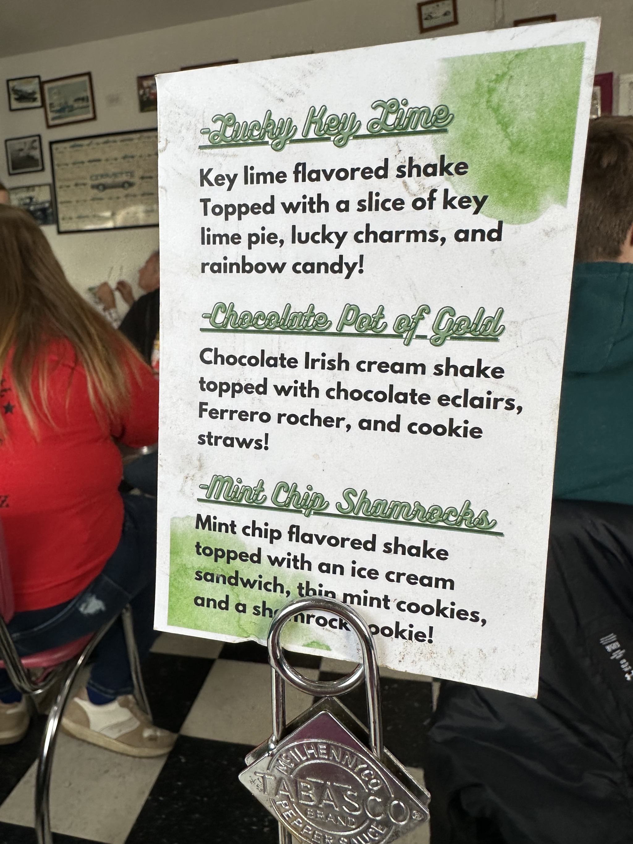 Special shakes